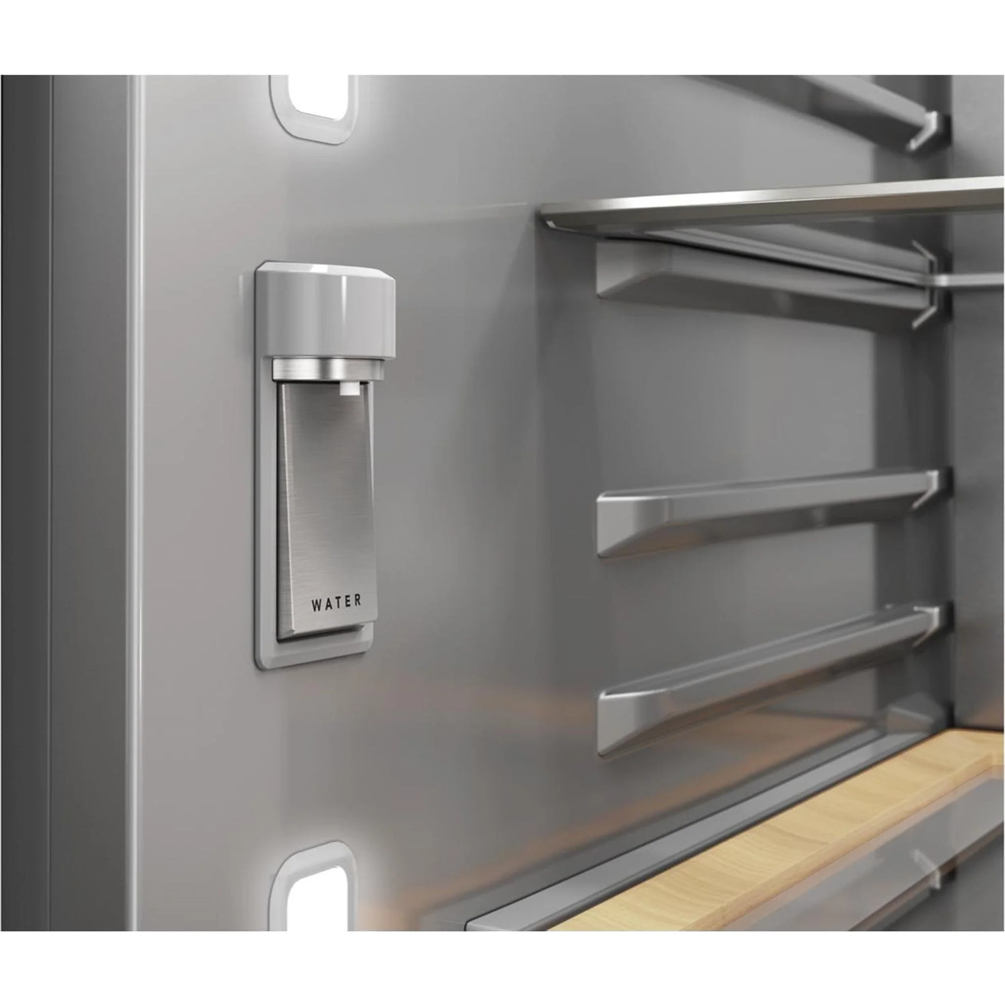 KitchenAid 31 cu. ft. French Door Refrigerator with Interior Water and Ice -PrintShield Stainless (KRFF336SPS) - Image 24