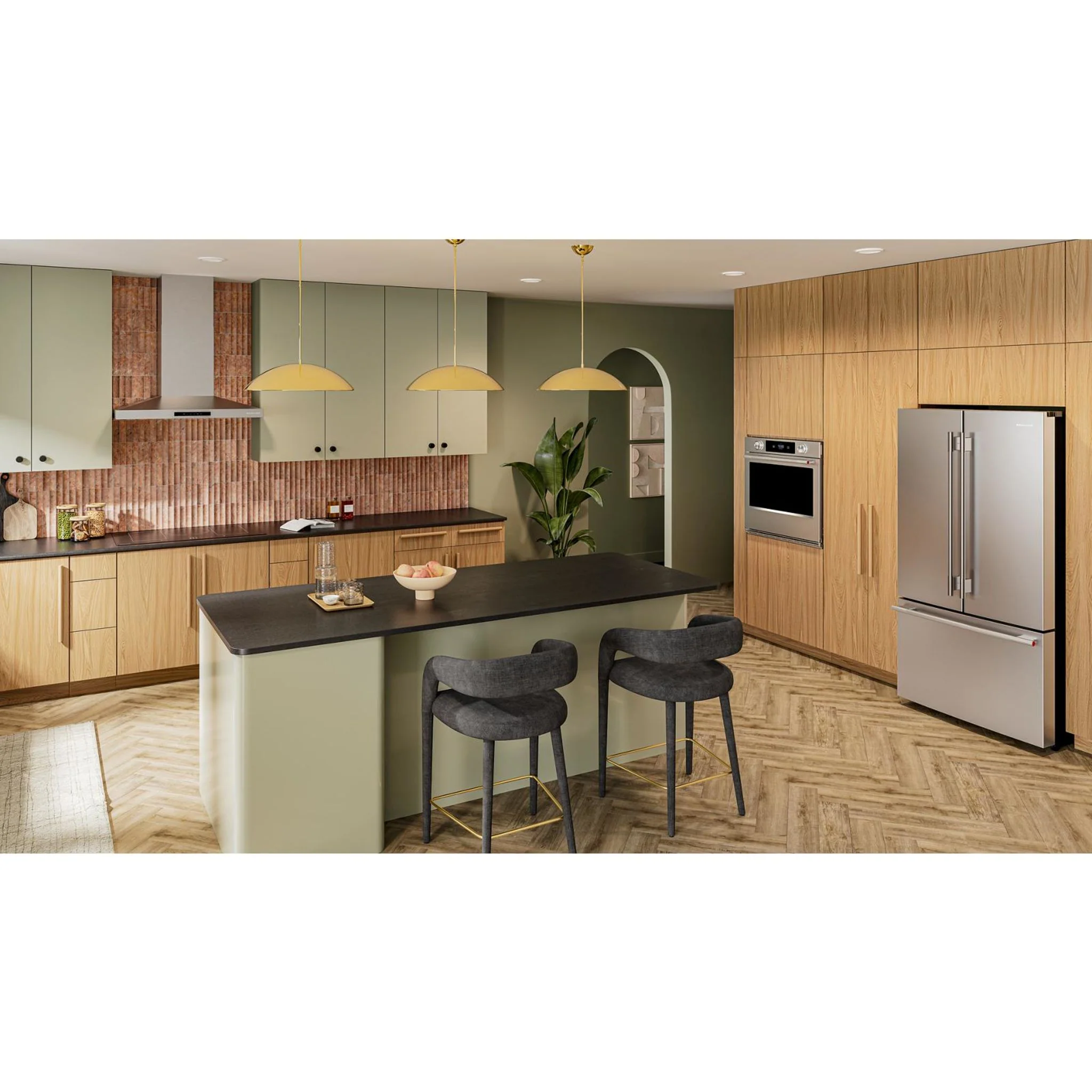 KitchenAid 31 cu. ft. French Door Refrigerator with Interior Water and Ice -PrintShield Stainless (KRFF336SPS) - Image 28
