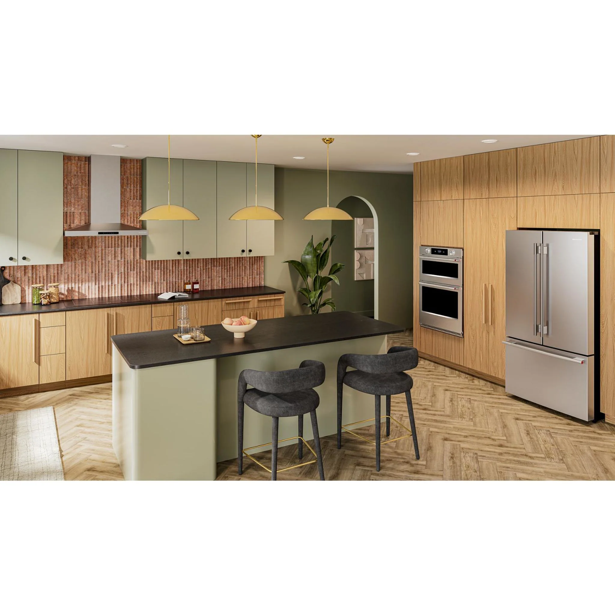KitchenAid 31 cu. ft. French Door Refrigerator with Interior Water and Ice -PrintShield Stainless (KRFF336SPS) - Image 36