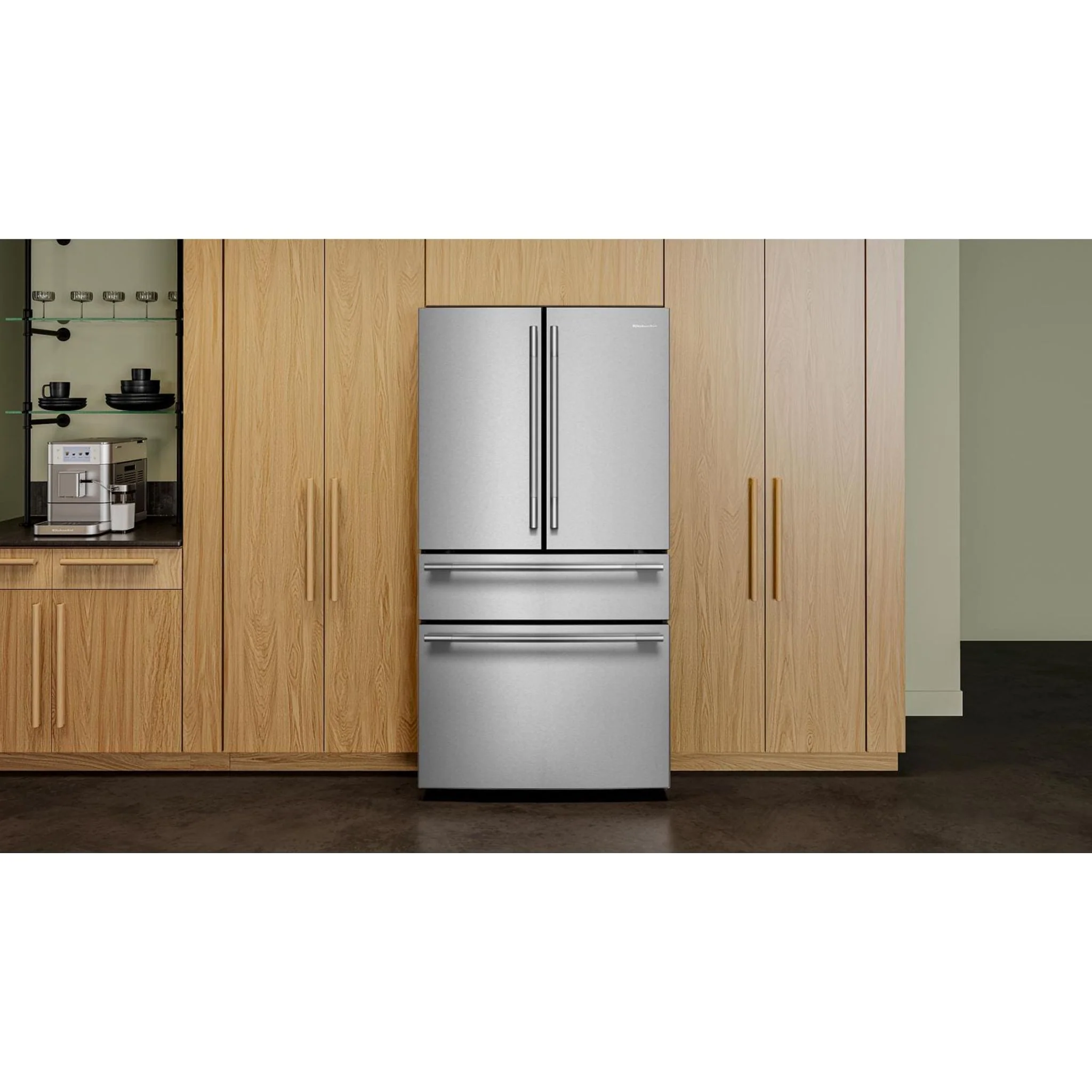 KitchenAid 30 cu. ft. French Door Refrigerator with Exterior Water and Ice -PrintShield Stainless (KRFF436SPS) - Image 22