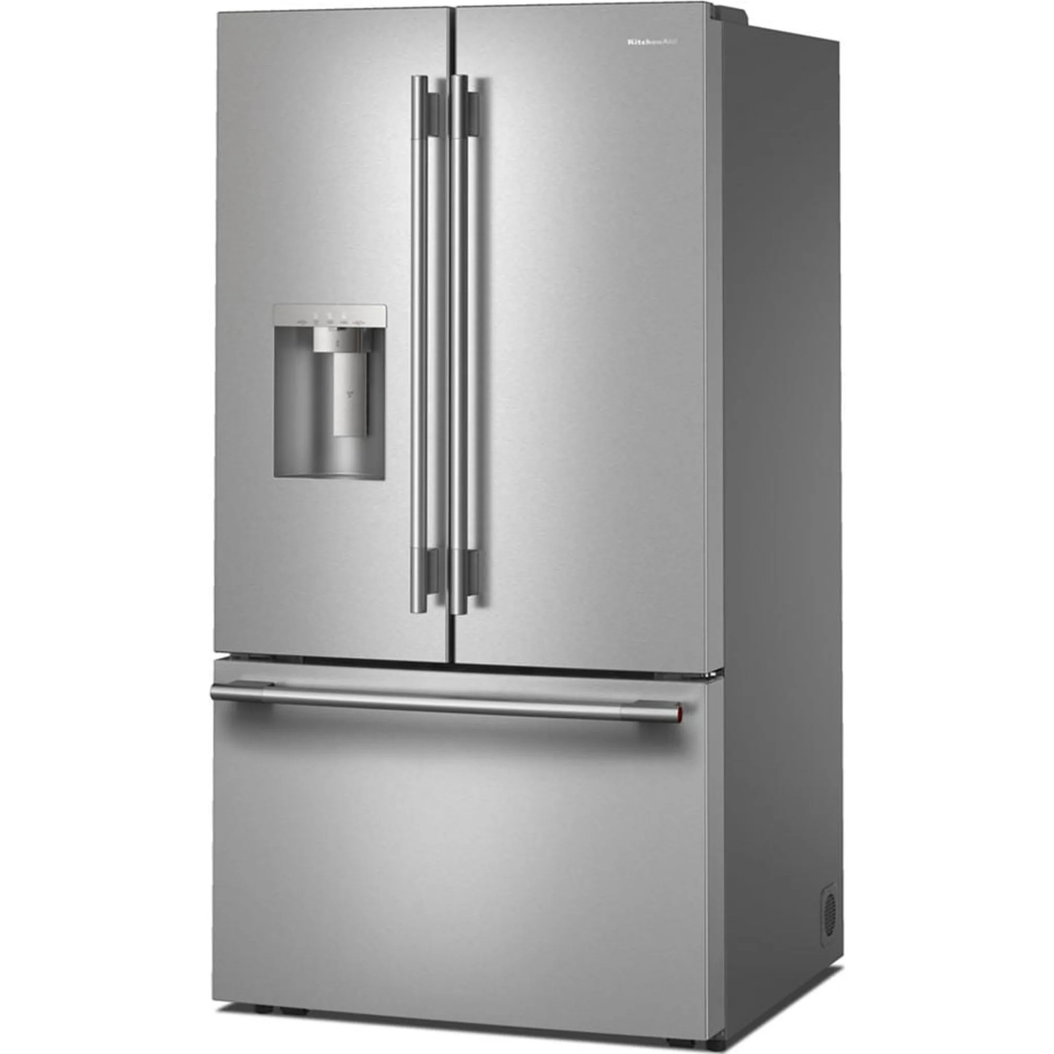 KitchenAid 30 cu. ft. French Door Refrigerator with Exterior Water and Ice -PrintShield Stainless (KRFF436SPS) - Image 4