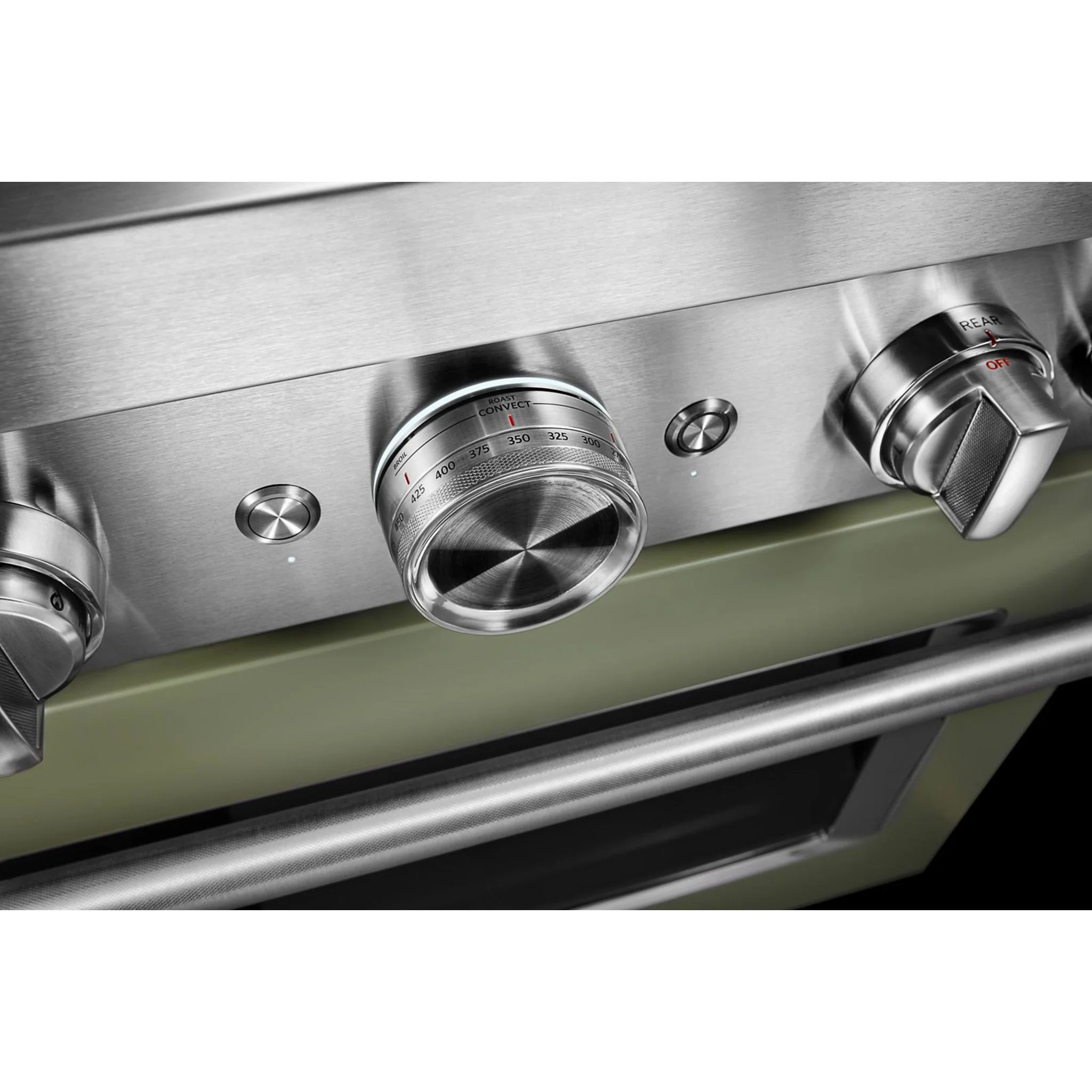 KitchenAid  30'' Smart Commercial-Style Gas Range with 4 Burners - Avocado Cream (KFGC500JAV) - Image 45