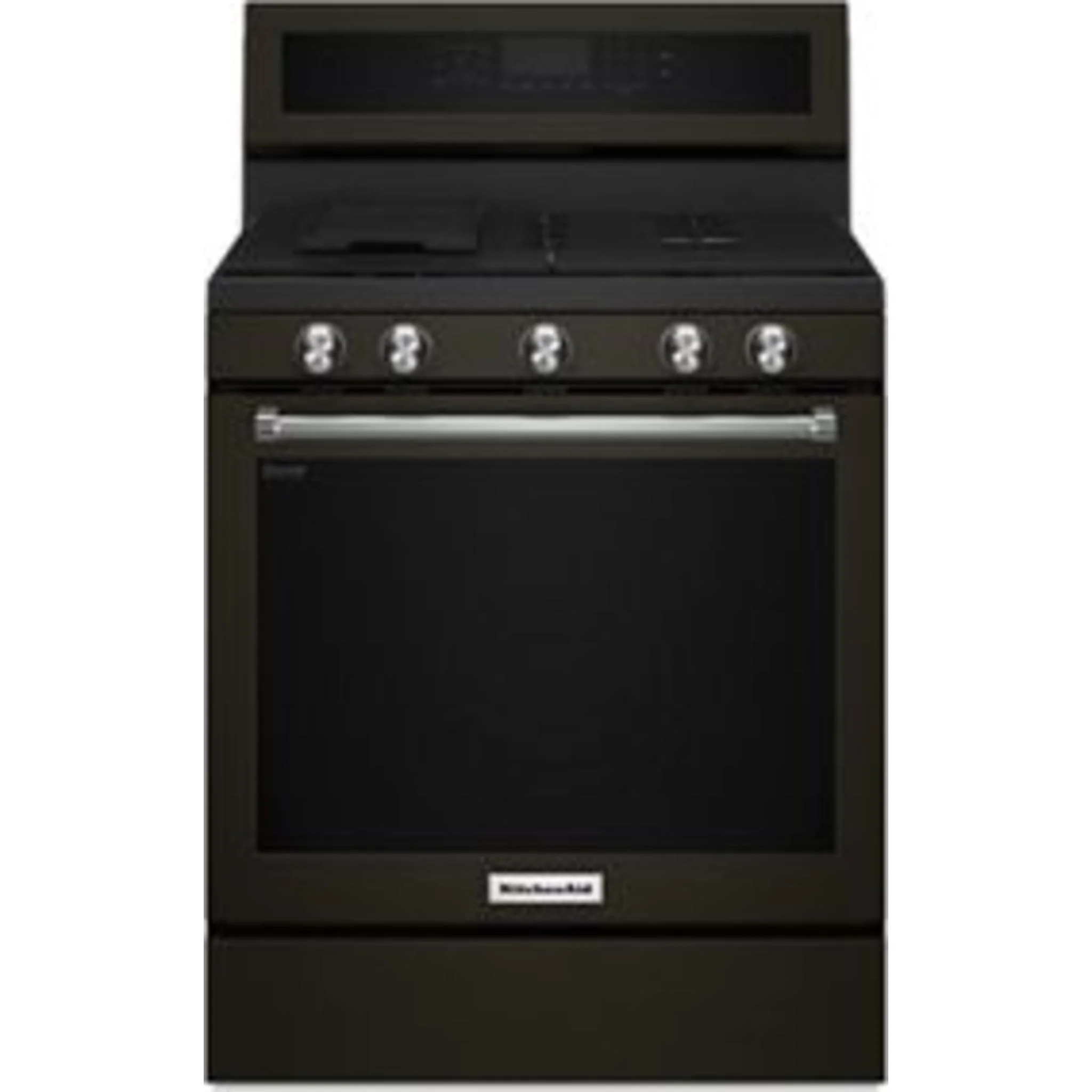 KitchenAid 30" 5-Burner Gas Convection Range - Black Stainless (KFGG500EBS) - Image 26