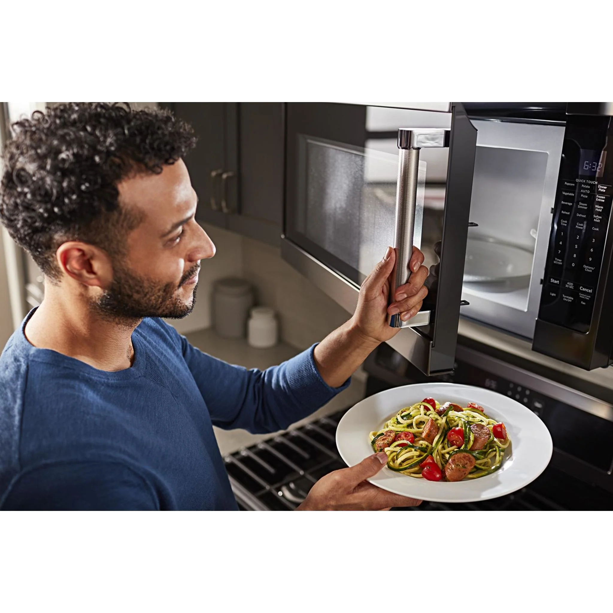 KitchenAid 30" 5-Burner Gas Convection Range - Black Stainless (KFGG500EBS) - Image 32