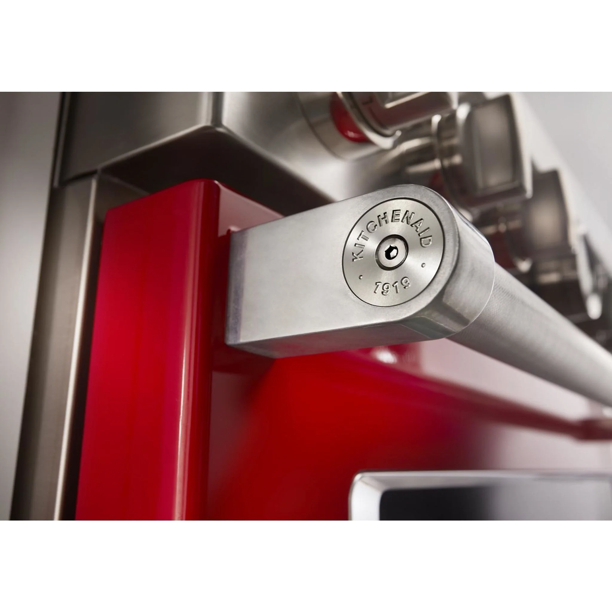 KitchenAid  36'' Smart Commercial-Style Gas Range with 6 Burners - Passion Red (KFGC506JPA) - Image 24