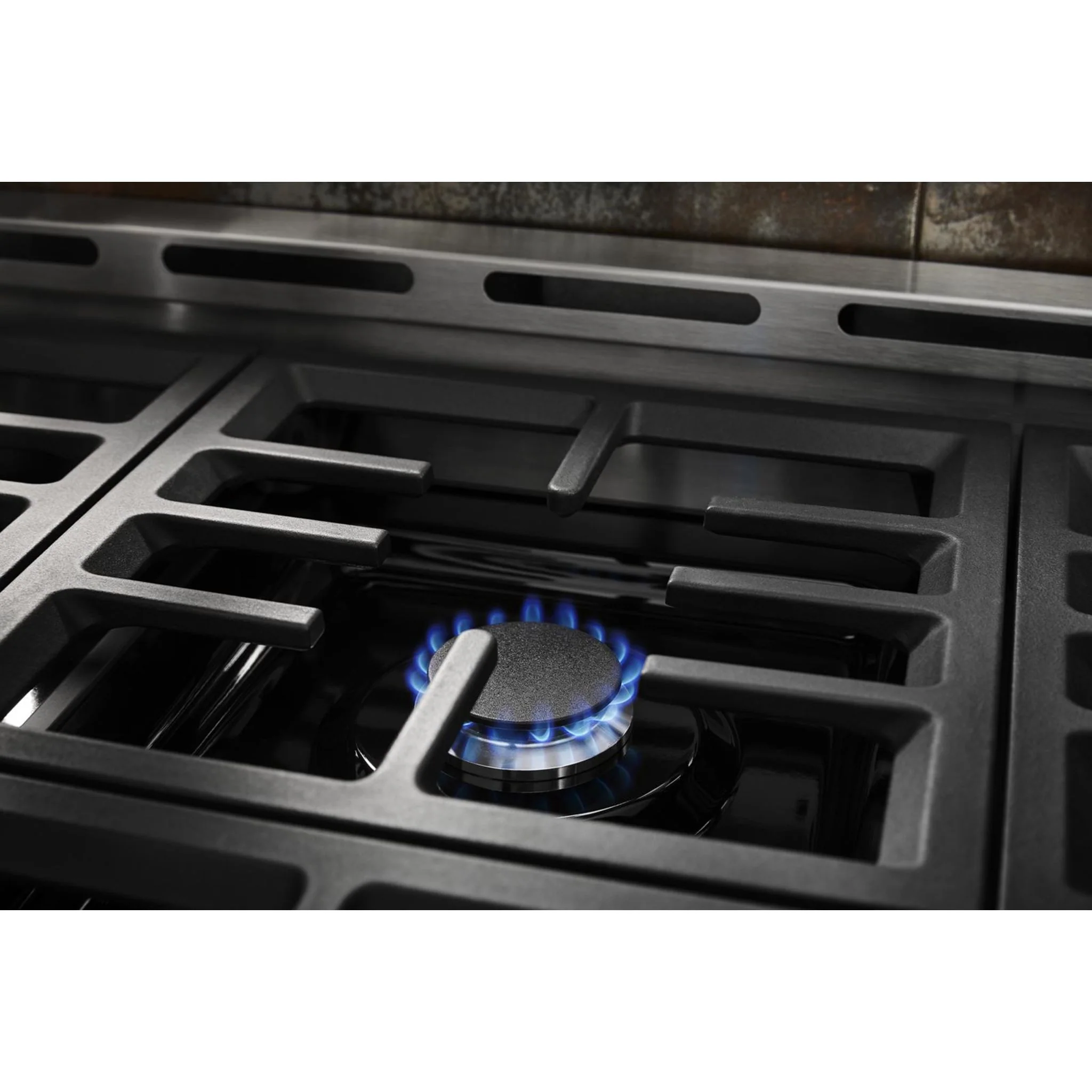 KitchenAid  36'' Smart Commercial-Style Gas Range with 6 Burners - Yellow Pepper (KFGC506JYP) - Image 19