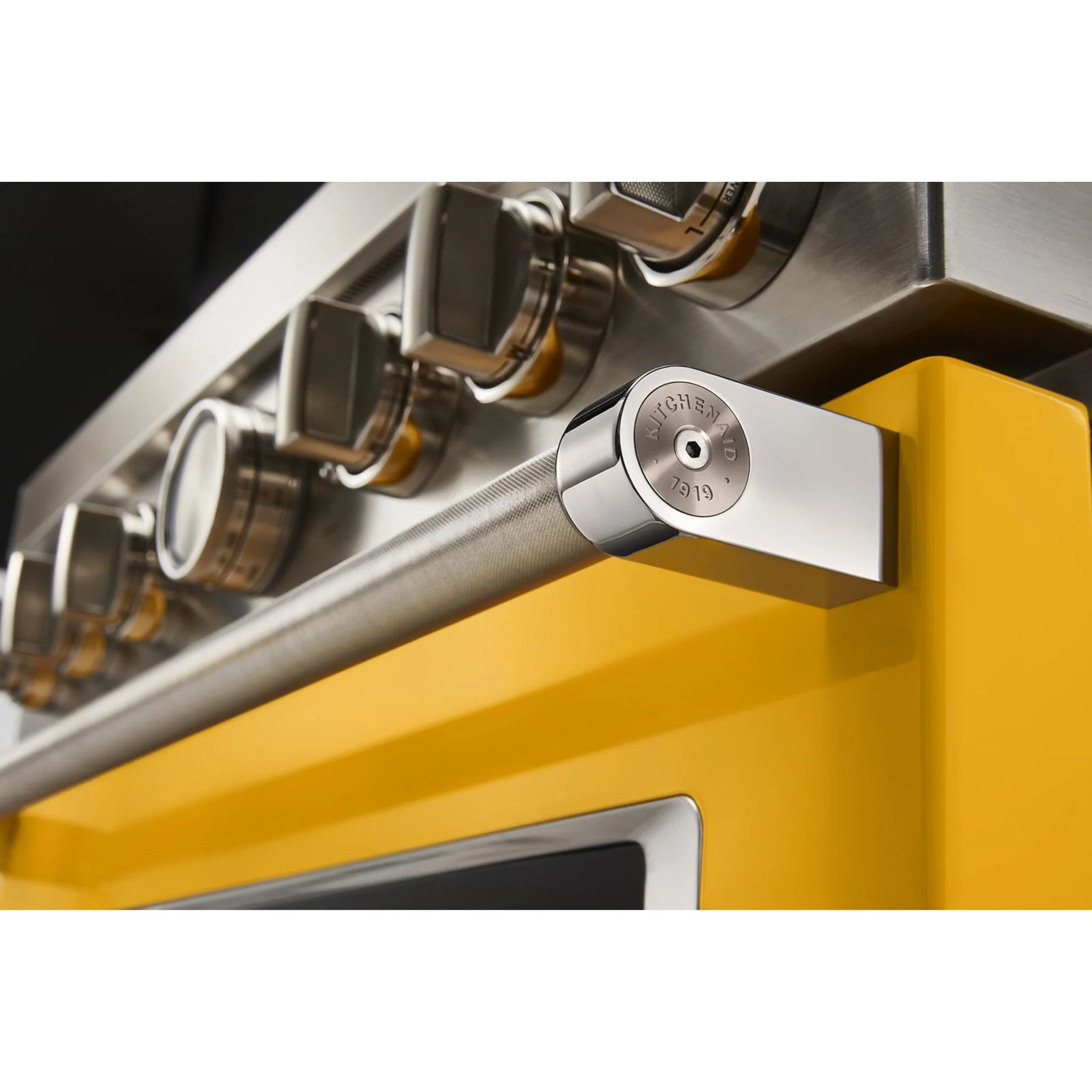 KitchenAid  36'' Smart Commercial-Style Gas Range with 6 Burners - Yellow Pepper (KFGC506JYP) - Image 31