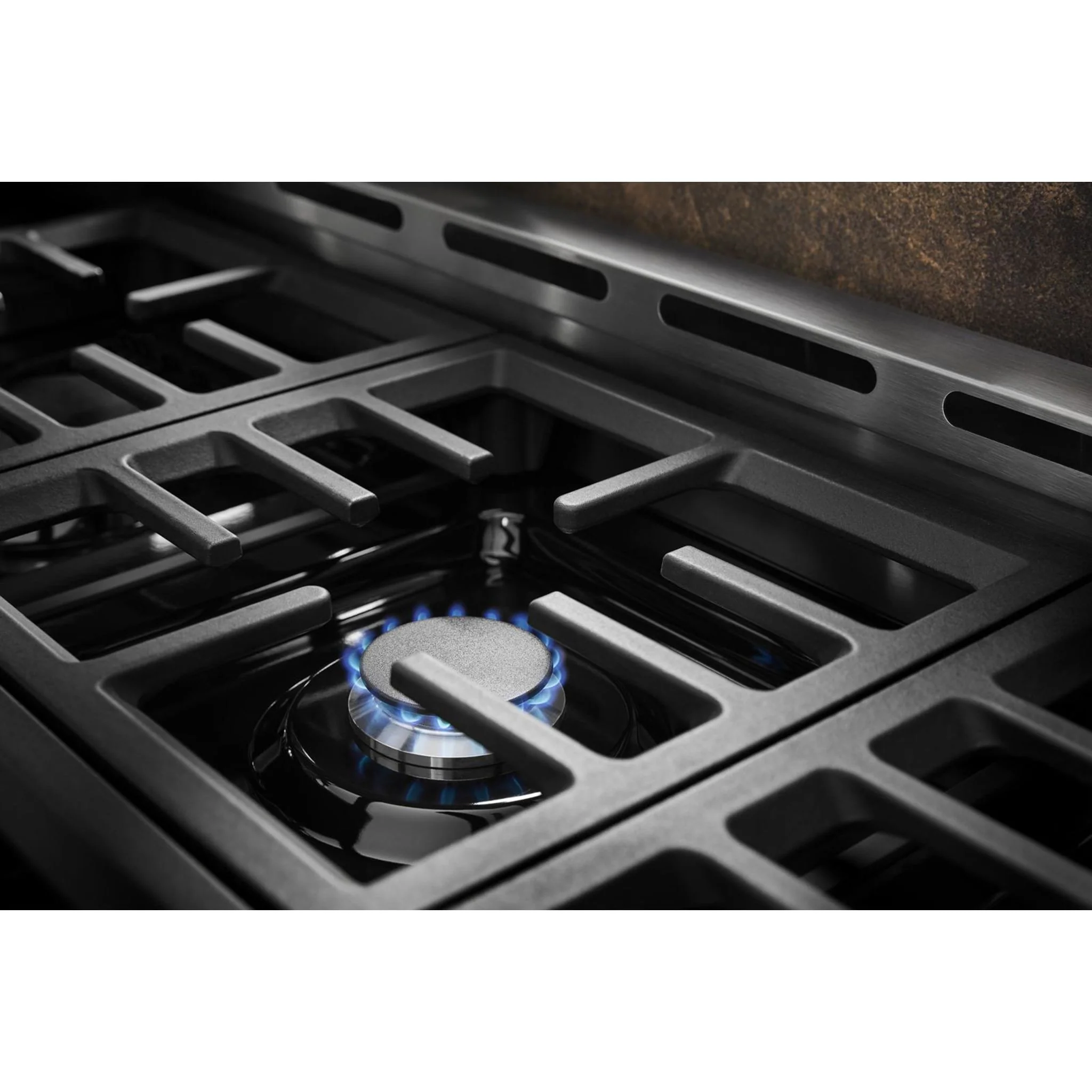 KitchenAid  36'' Smart Commercial-Style Gas Range with 6 Burners - Yellow Pepper (KFGC506JYP) - Image 58