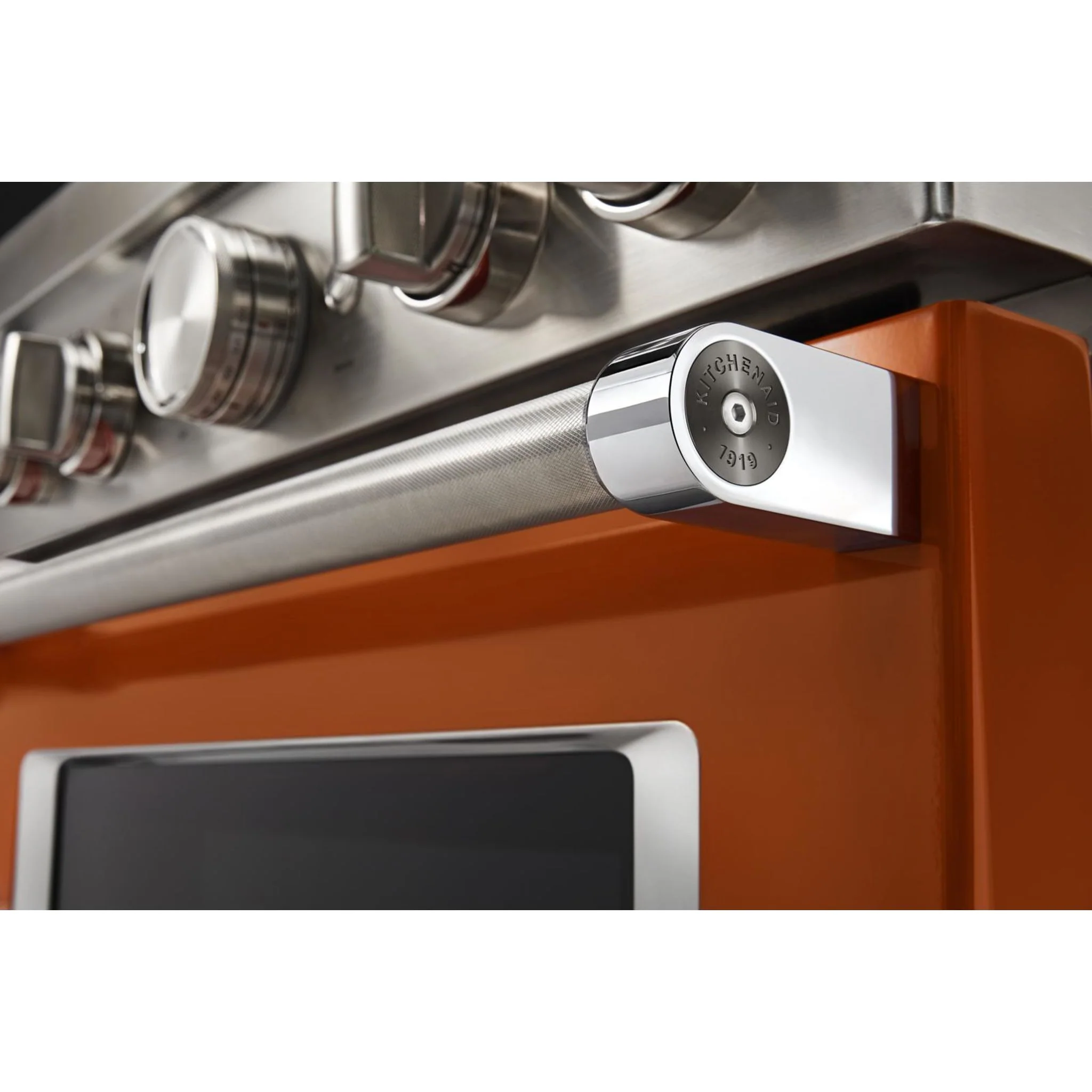 KitchenAid  30'' Smart Commercial-Style Gas Range with 4 Burners - Scorched Orange (KFGC500JSC) - Image 31
