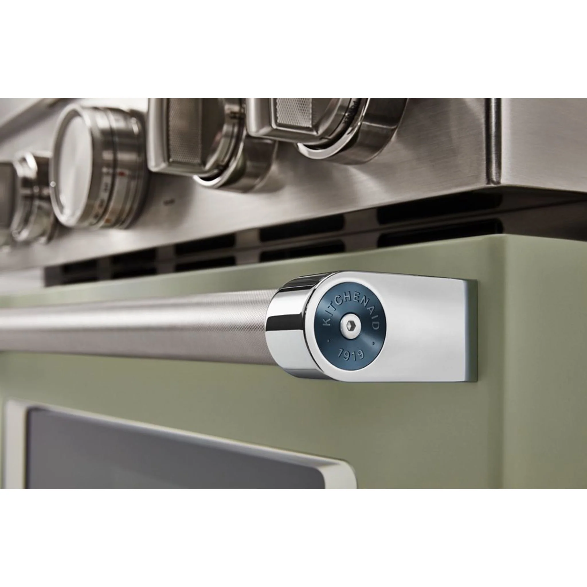 KitchenAid  30'' Smart Commercial-Style Gas Range with 4 Burners - Scorched Orange (KFGC500JSC) - Image 32
