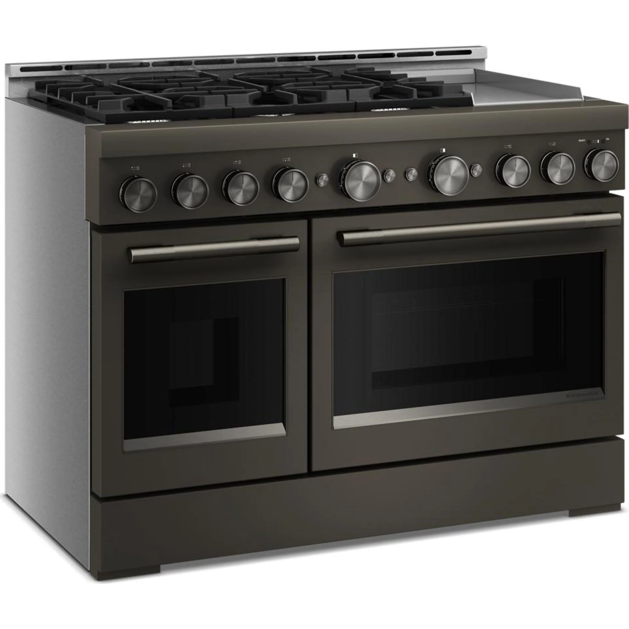 KitchenAid Gas Range (KFGD948SBE) - Black Ore - Image 4