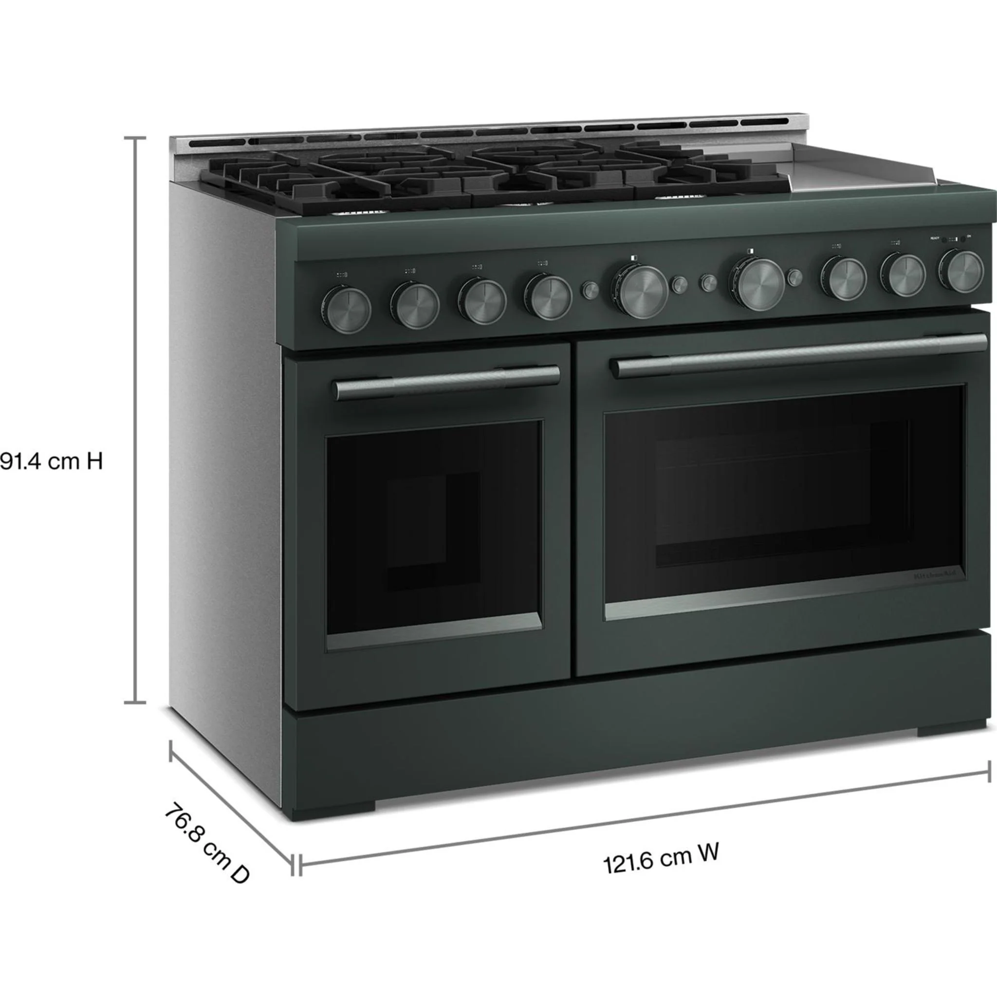 KitchenAid Gas Range (KFGD948SJP) - Juniper - Image 10