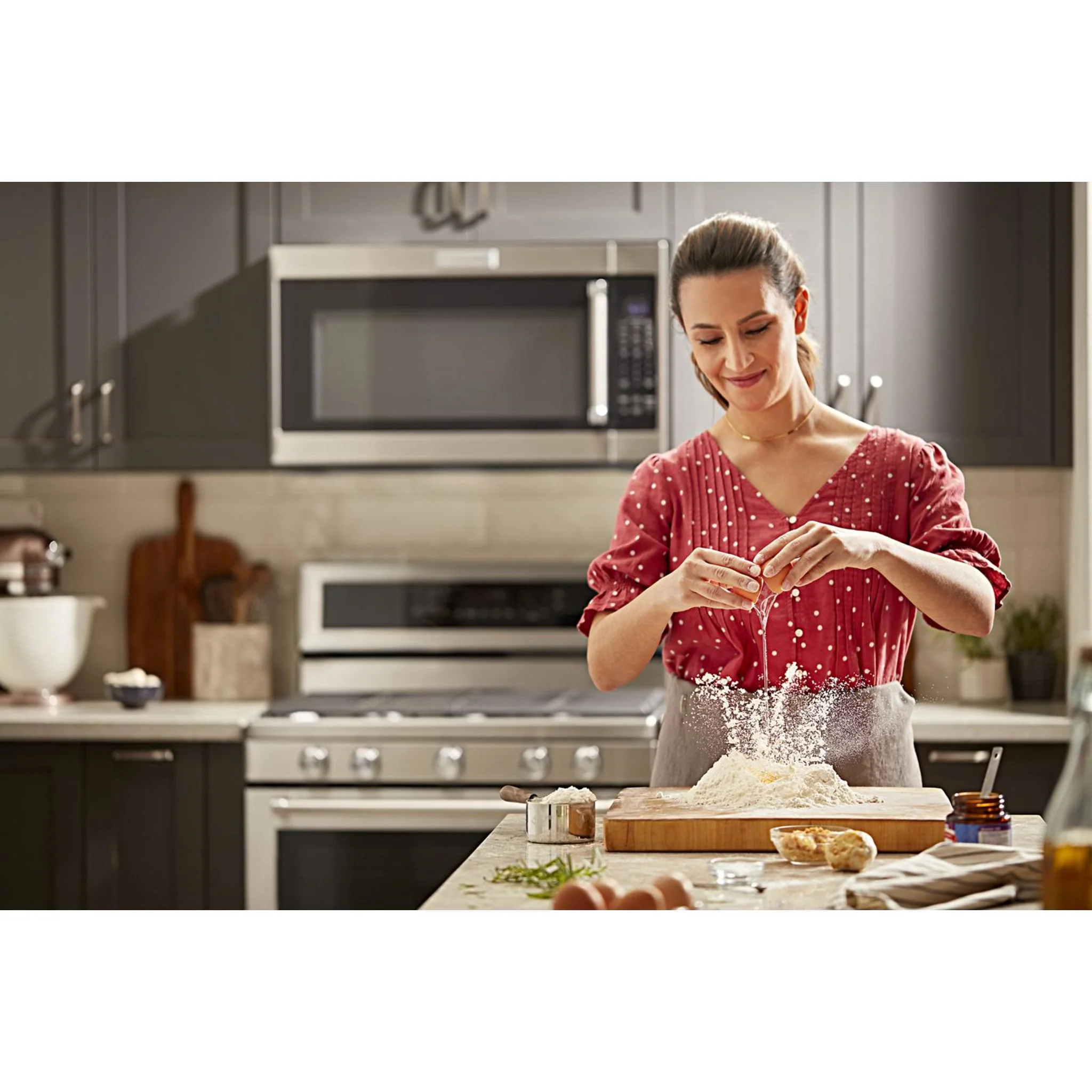 KitchenAid 30" 5-Burner Gas Convection Range - Stainless Steel (KFGG500ESS) - Image 22