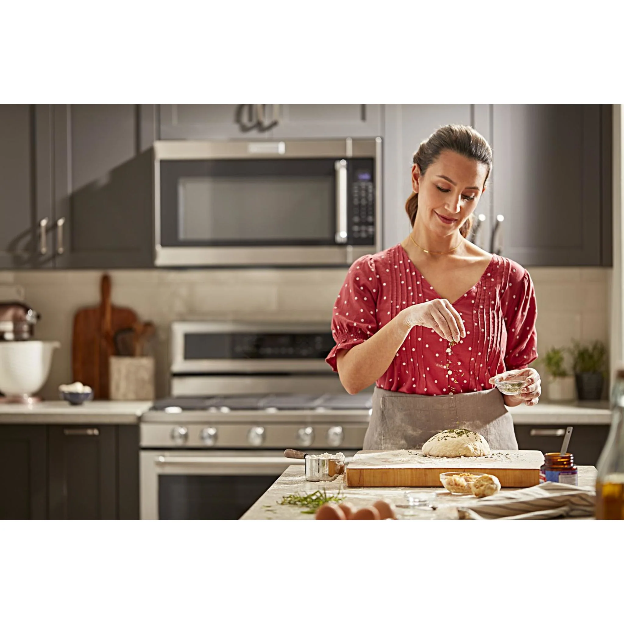 KitchenAid 30" 5-Burner Gas Convection Range - Stainless Steel (KFGG500ESS) - Image 7