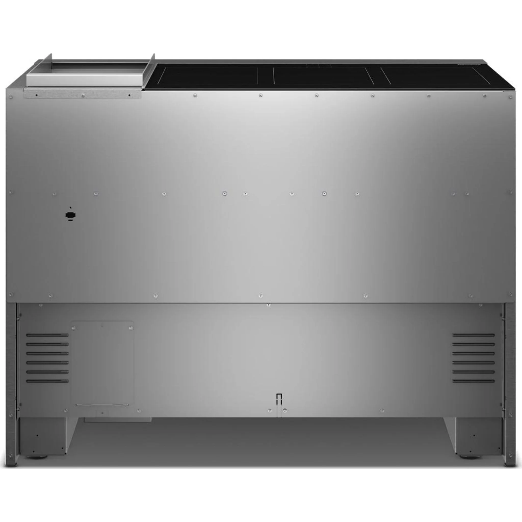 KitchenAid 48-Inch 6-Element Induction Freestanding Commercial-Style Range with Griddle -Black Ore (KFID948SBE) - Image 6
