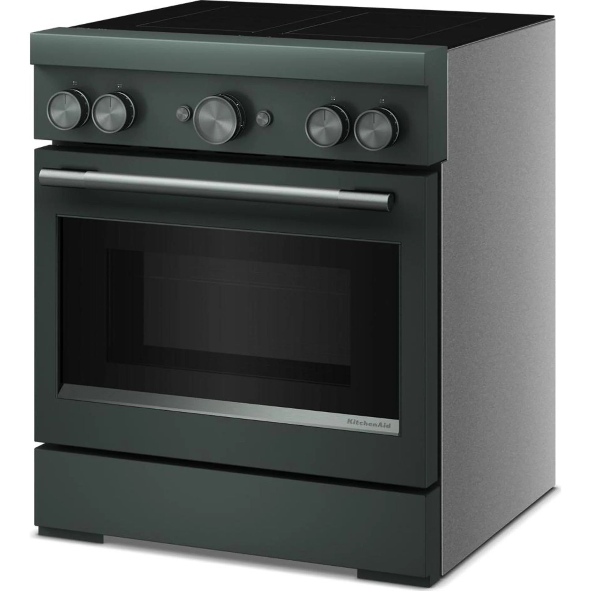 KitchenAid 30-Inch 4-Element Induction Freestanding Commercial-Style Range with Air Fry -Juniper (KFIS930SJP) - Image 3