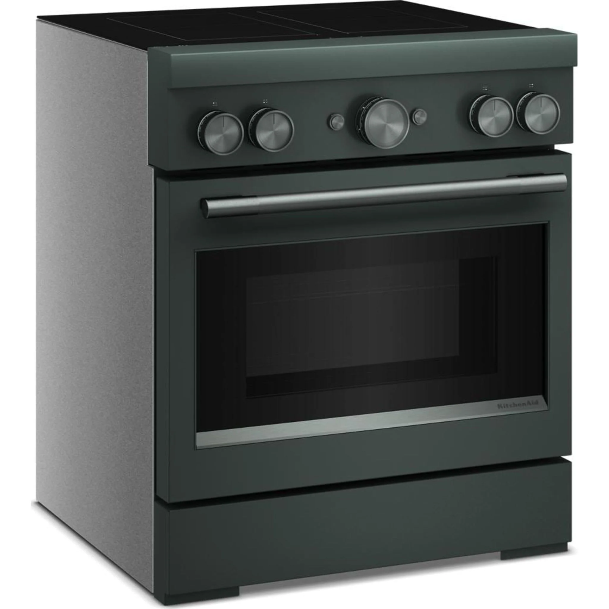 KitchenAid 30-Inch 4-Element Induction Freestanding Commercial-Style Range with Air Fry -Juniper (KFIS930SJP) - Image 6
