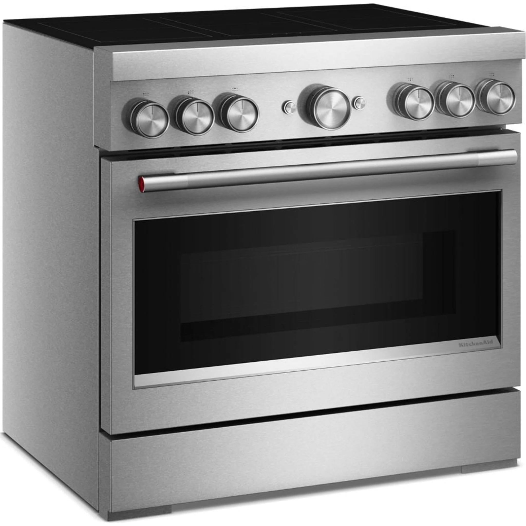 KitchenAid 36-Inch 6-Element Induction Freestanding Commercial-Style Range with Air Fry -Stainless Steel (KFIS936SSS) - Image 10
