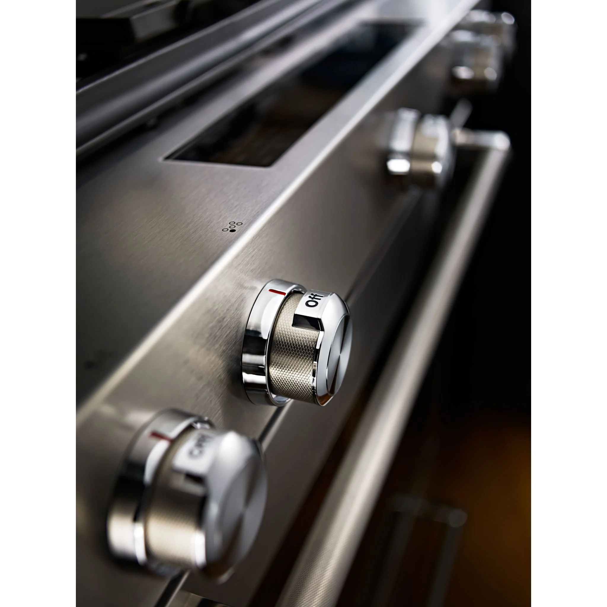 KitchenAid 30-Inch 5 Burner Front Control Gas Convection Range with Baking Drawer -Stainless Steel (KSGB900ESS) - Image 6