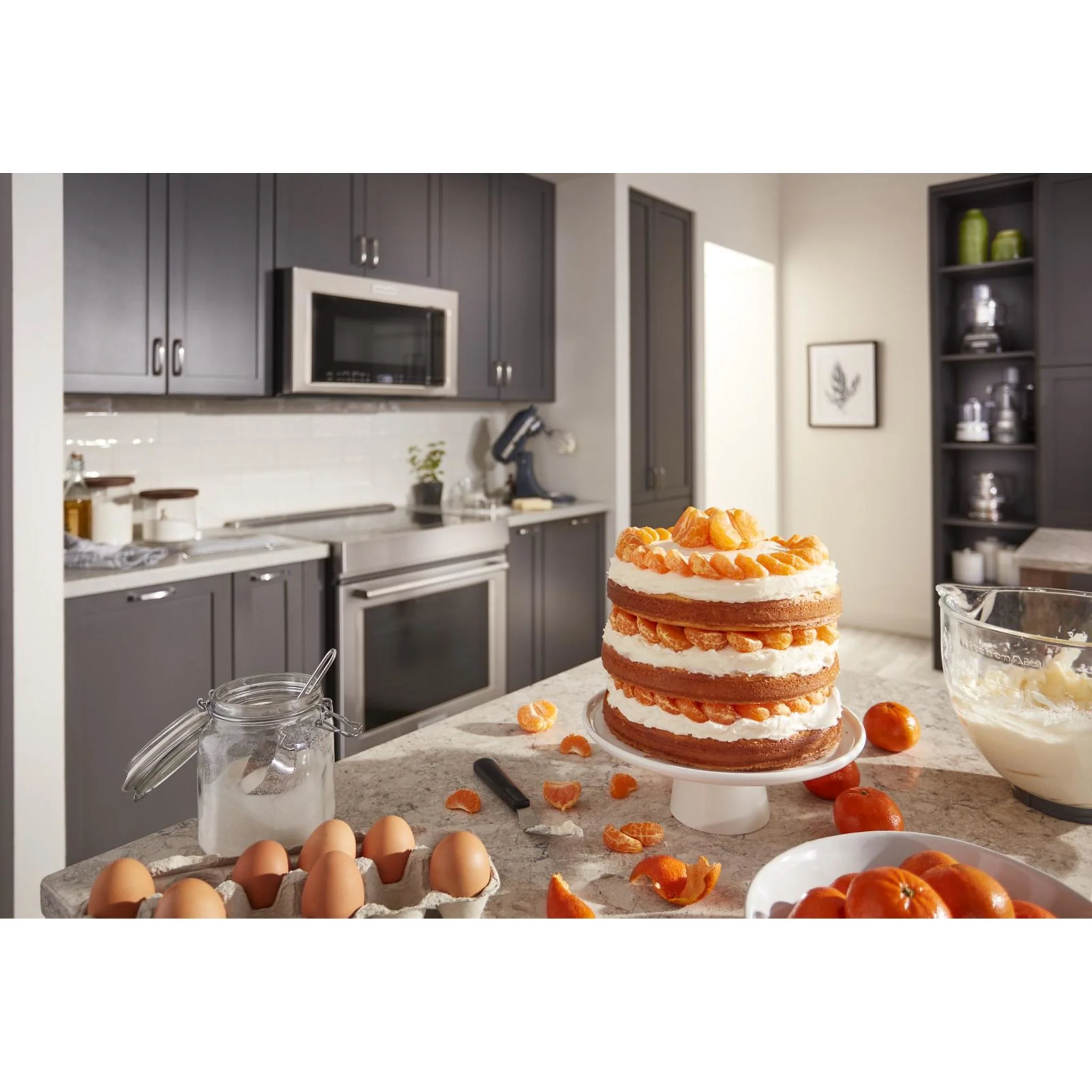 KitchenAid  30" 4-Element Induction Convection Front Control Range with Baking Drawer (KSIB900ESS) - Image 22