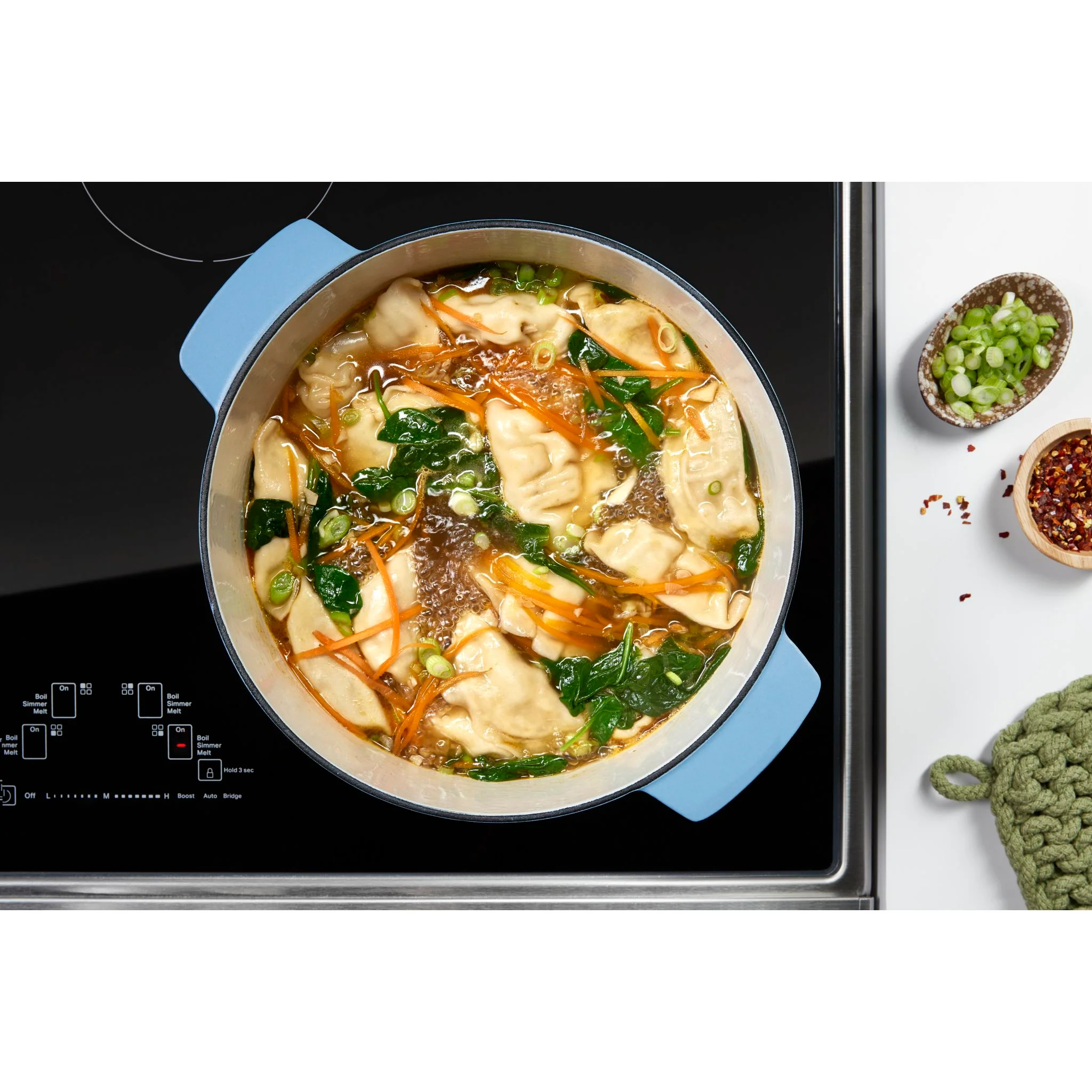 KitchenAid 30-Inch 4-Element Induction Slide-In Convection Range with Air Fry -Stainless Steel (KSIS730PSS) - Image 17
