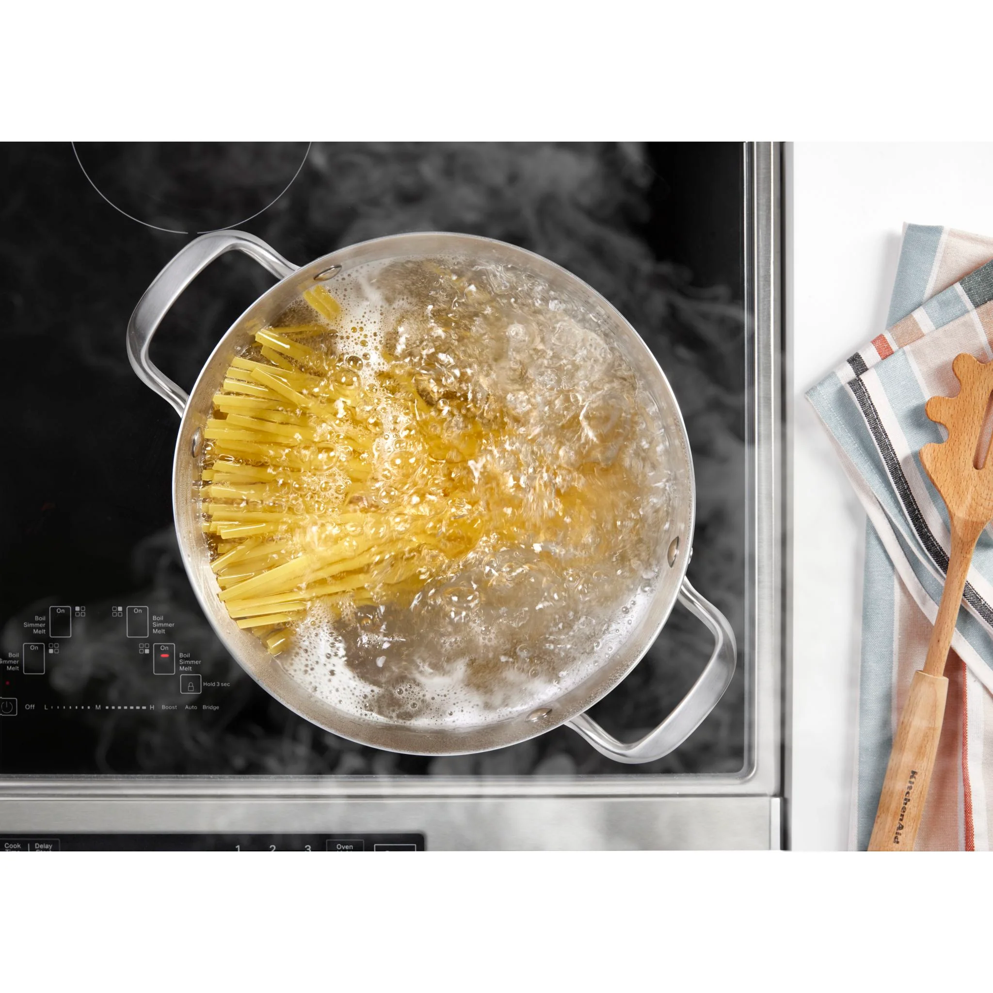 KitchenAid 30-Inch 4-Element Induction Slide-In Convection Range with Air Fry -Stainless Steel (KSIS730PSS) - Image 19
