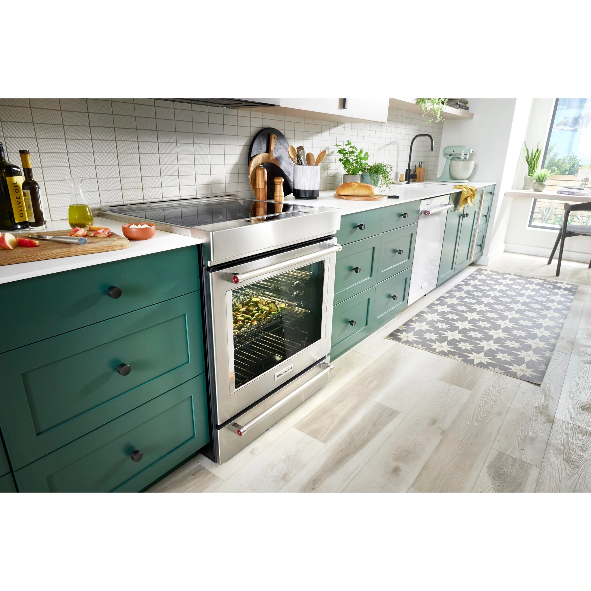 KitchenAid 30-Inch 4-Element Induction Slide-In Convection Range with Air Fry -Stainless Steel (KSIS730PSS) - Image 21
