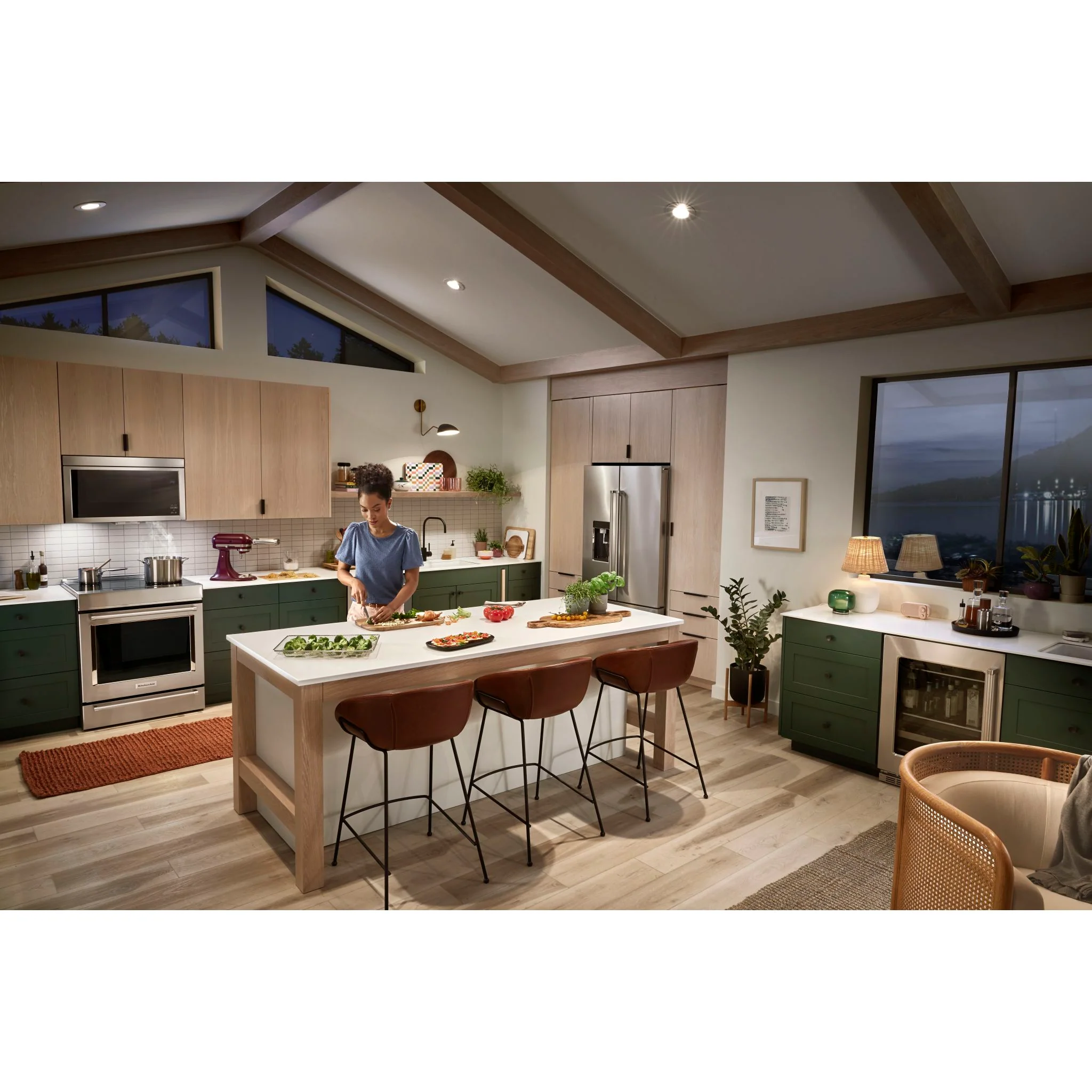 KitchenAid 30-Inch 4-Element Induction Slide-In Convection Range with Air Fry -Stainless Steel (KSIS730PSS) - Image 24