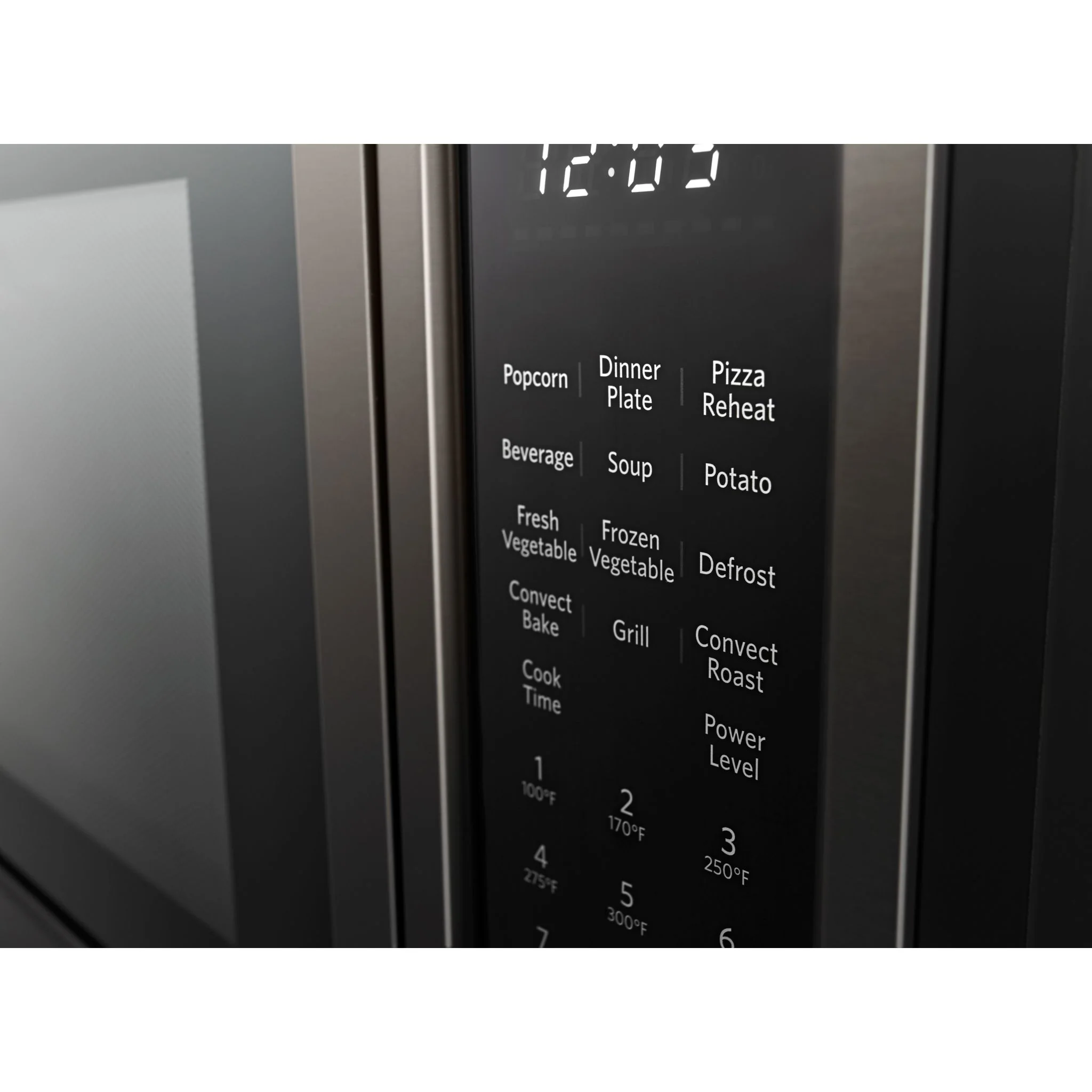 KitchenAid  21 3/4" Countertop Convection Microwave Oven - 1000 Watt (KMCC5015GSS) - Image 3
