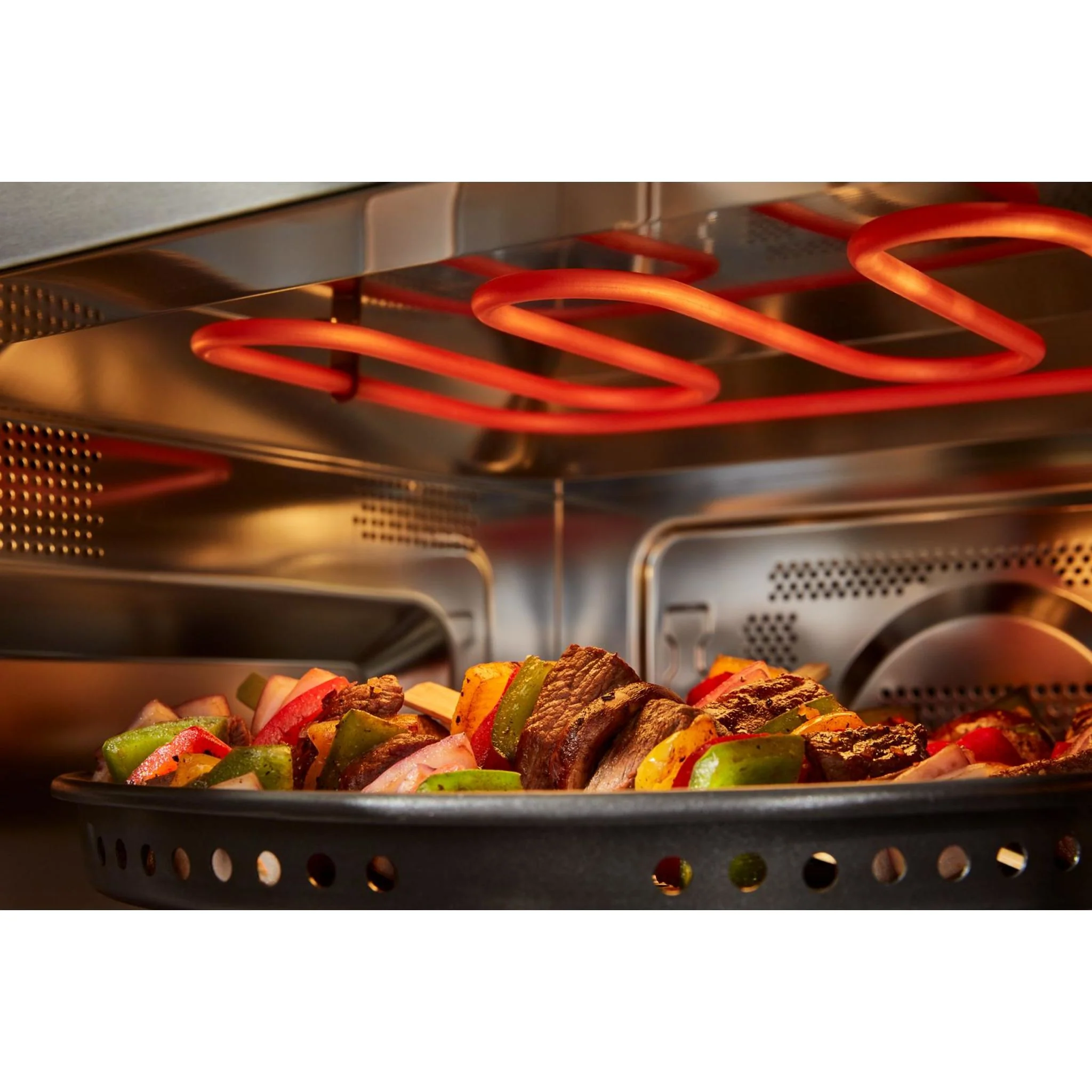 KitchenAid 1.5 Cu. Ft. Countertop Microwave with Air Fry Function -PrintShield Stainless (KMCS522SPS) - Image 10
