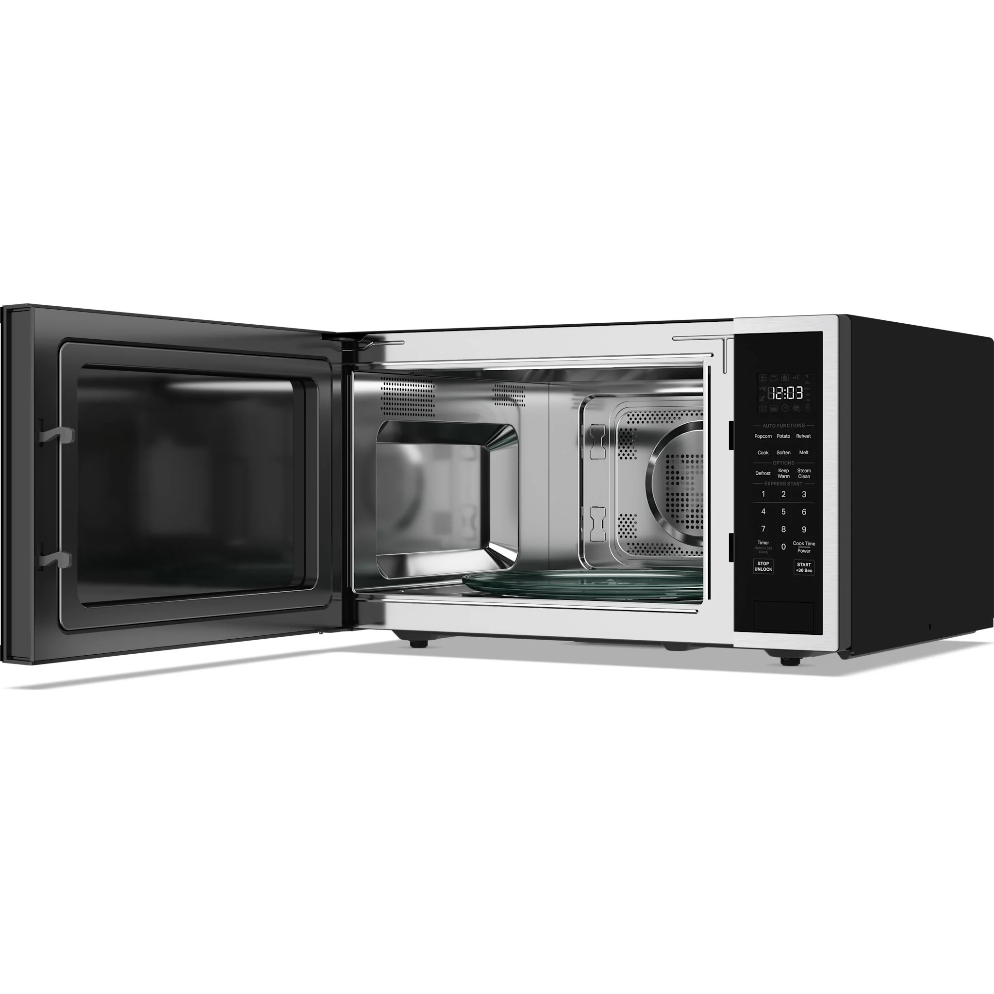 KitchenAid 1.5 Cu. Ft. Countertop Microwave with Air Fry Function -PrintShield Stainless (KMCS522SPS) - Image 6