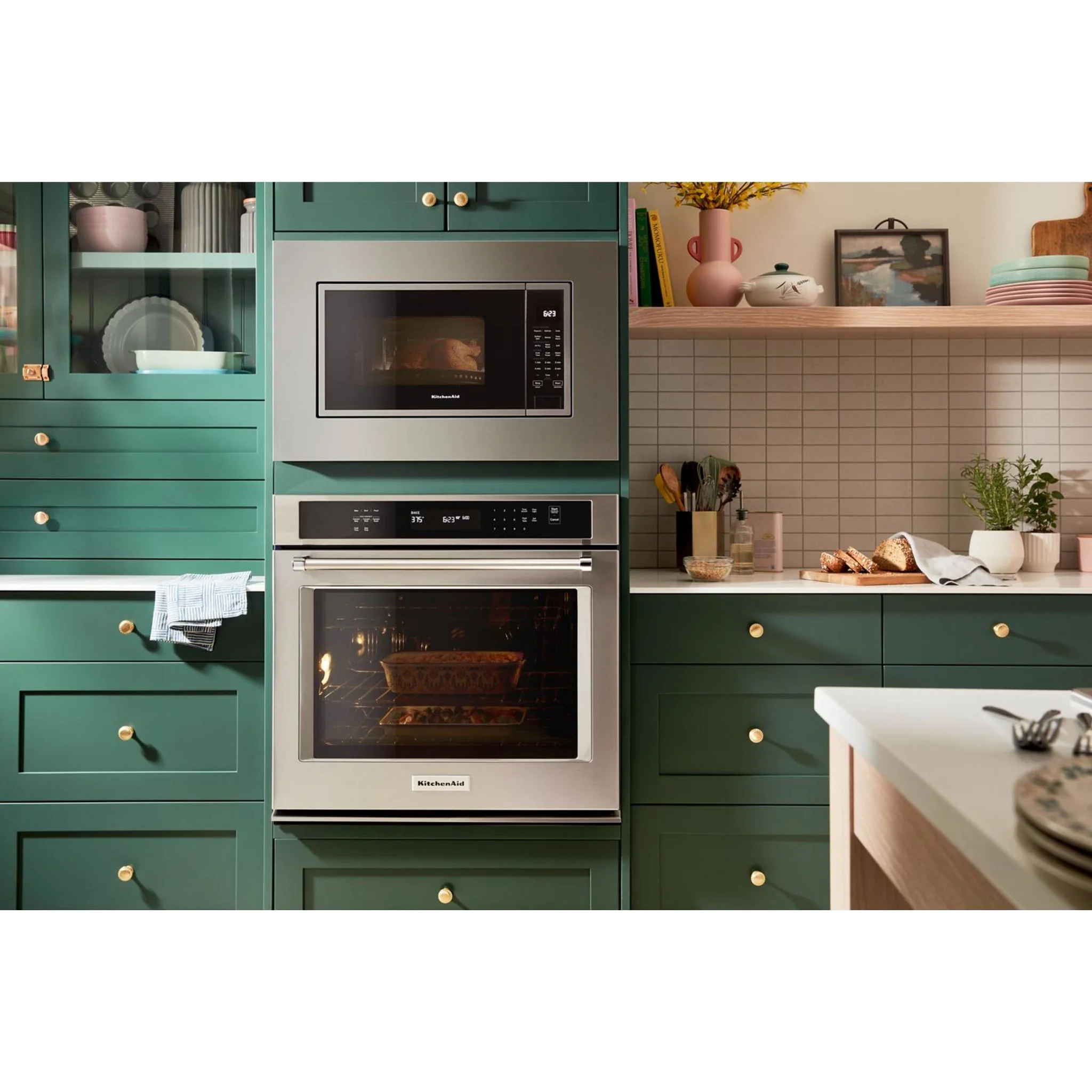 KitchenAid 1.5 Cu. Ft. Countertop Microwave with Air Fry Function -PrintShield Stainless (KMCS522SPS) - Image 9