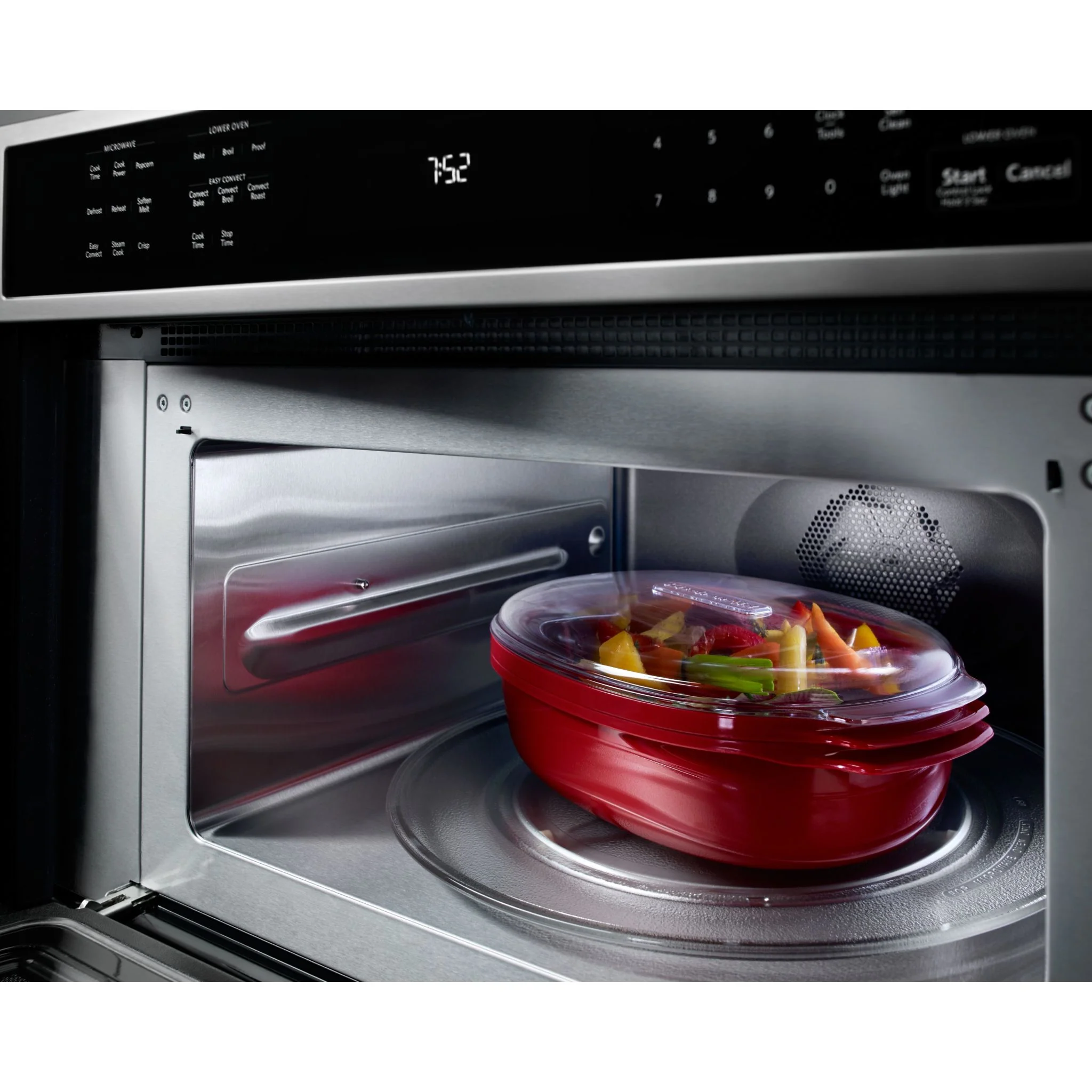 KitchenAid 30" Combination Wall Oven with Even-Heat True Convection (Lower Oven) (KOCE500ESS) - Image 13