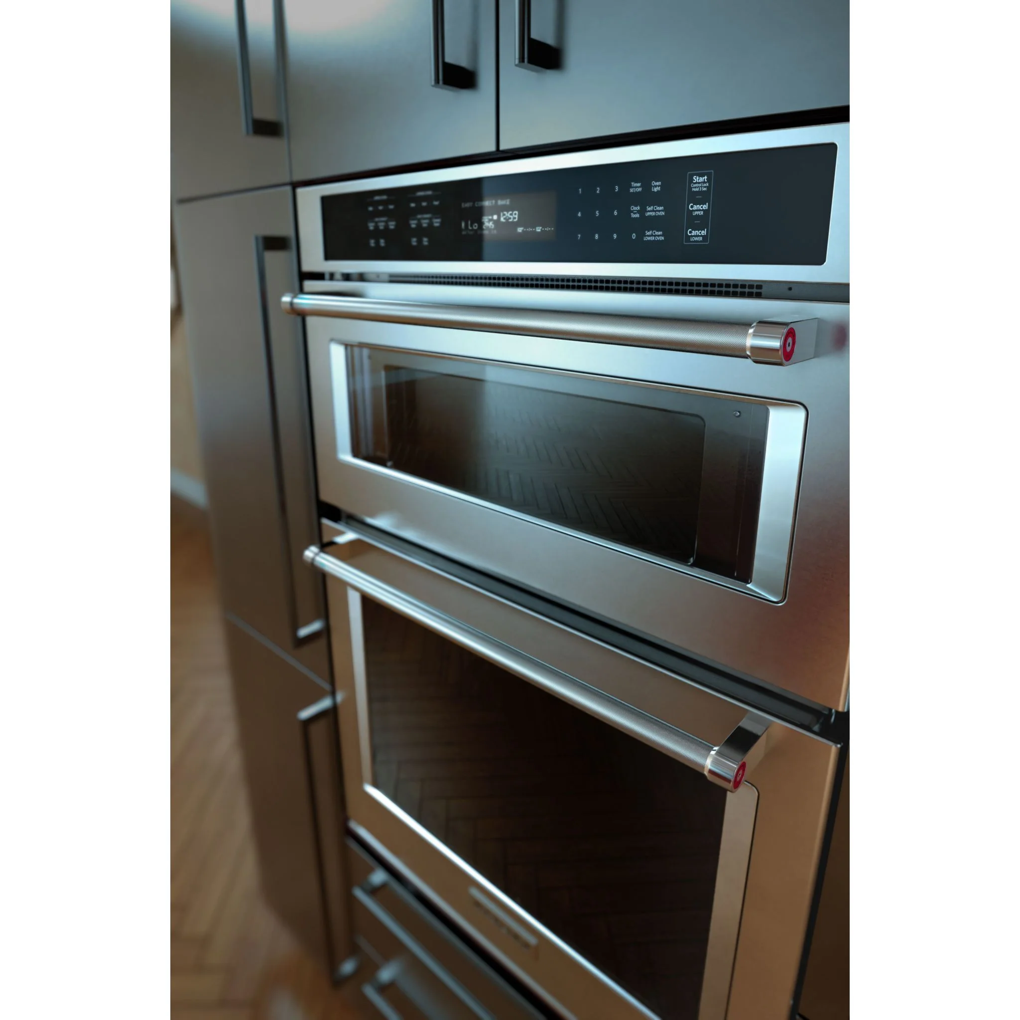 KitchenAid 30" Combination Wall Oven with Even-Heat True Convection (Lower Oven) (KOCE500ESS) - Image 23