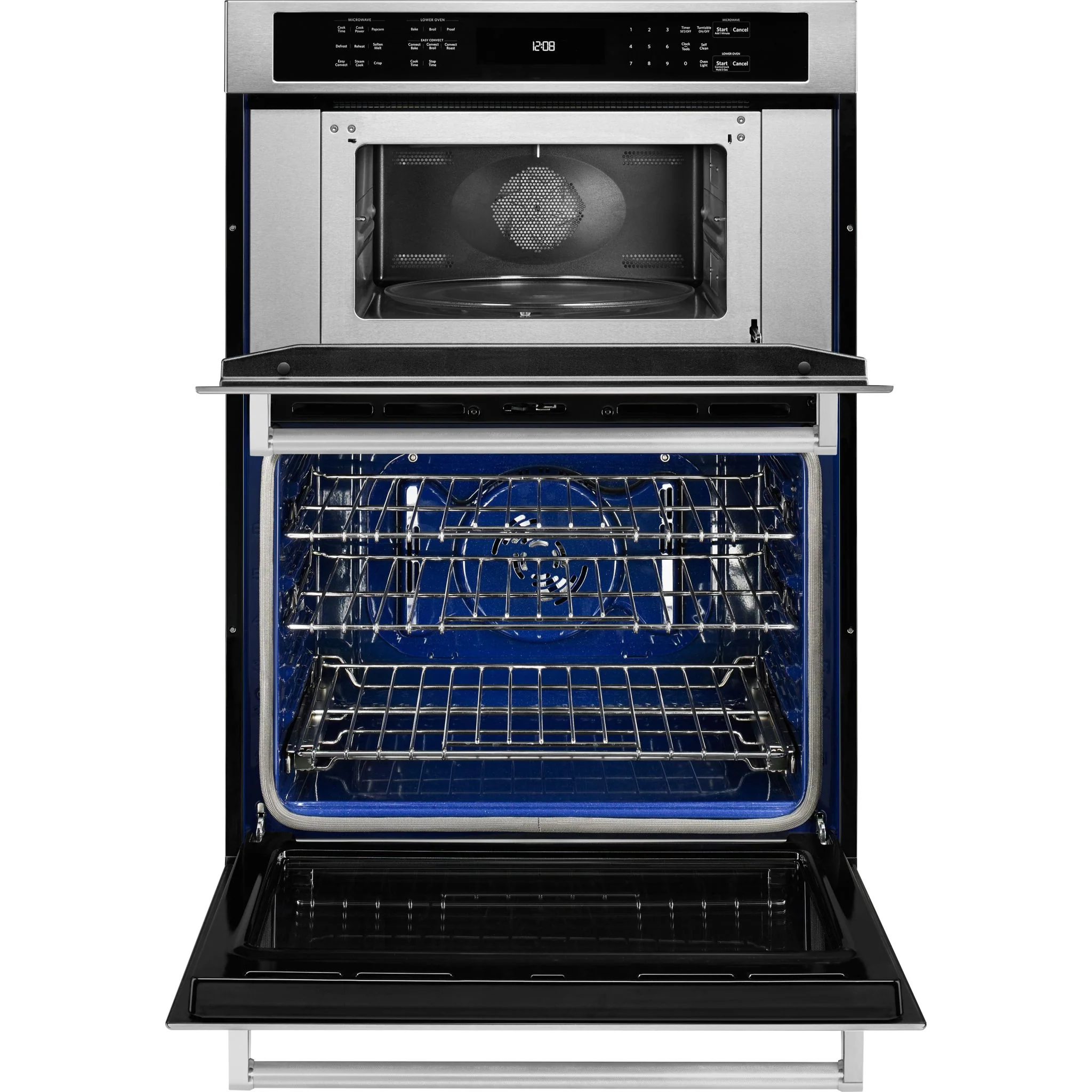 KitchenAid 30" Combination Wall Oven with Even-Heat True Convection (Lower Oven) (KOCE500ESS) - Image 7