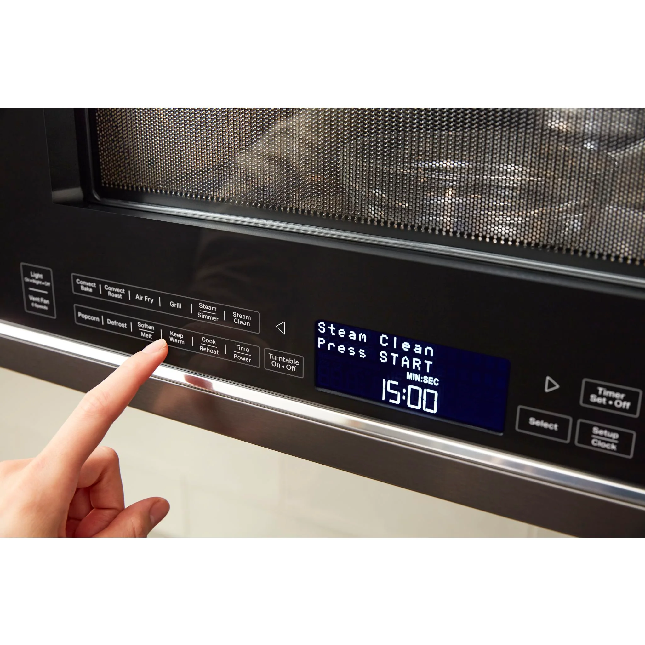 KitchenAid  Over-the-Range Convection Microwave with Air Fry Mode (YKMHC319LBS) - Image 10