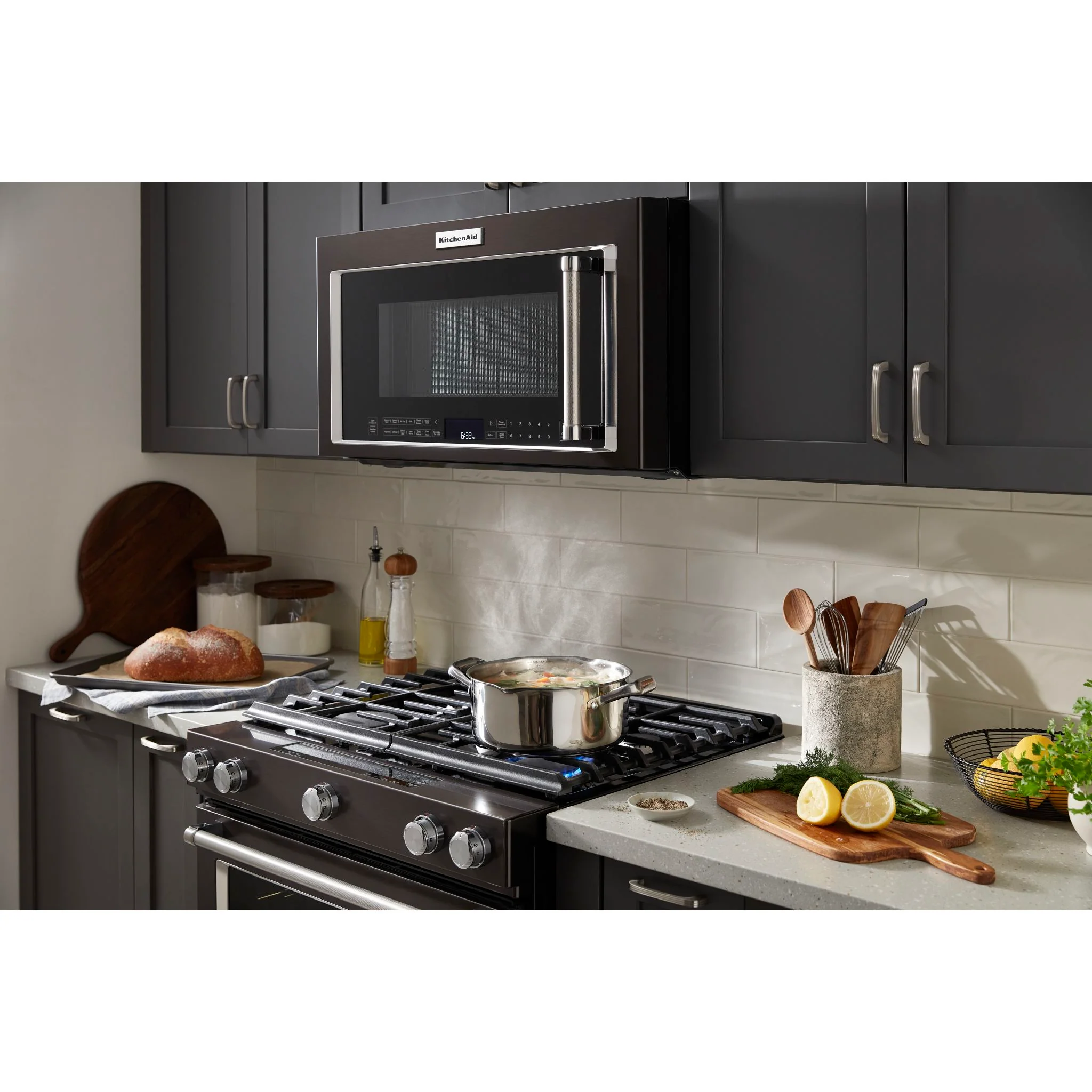 KitchenAid  Over-the-Range Convection Microwave with Air Fry Mode (YKMHC319LBS) - Image 20