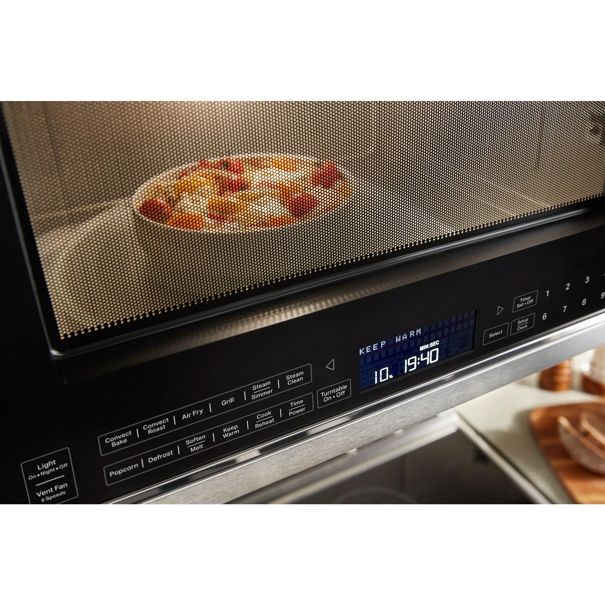 KitchenAid Over-the-Range Convection Microwave with Air Fry Mode (YKMHC319LPS) - Image 11
