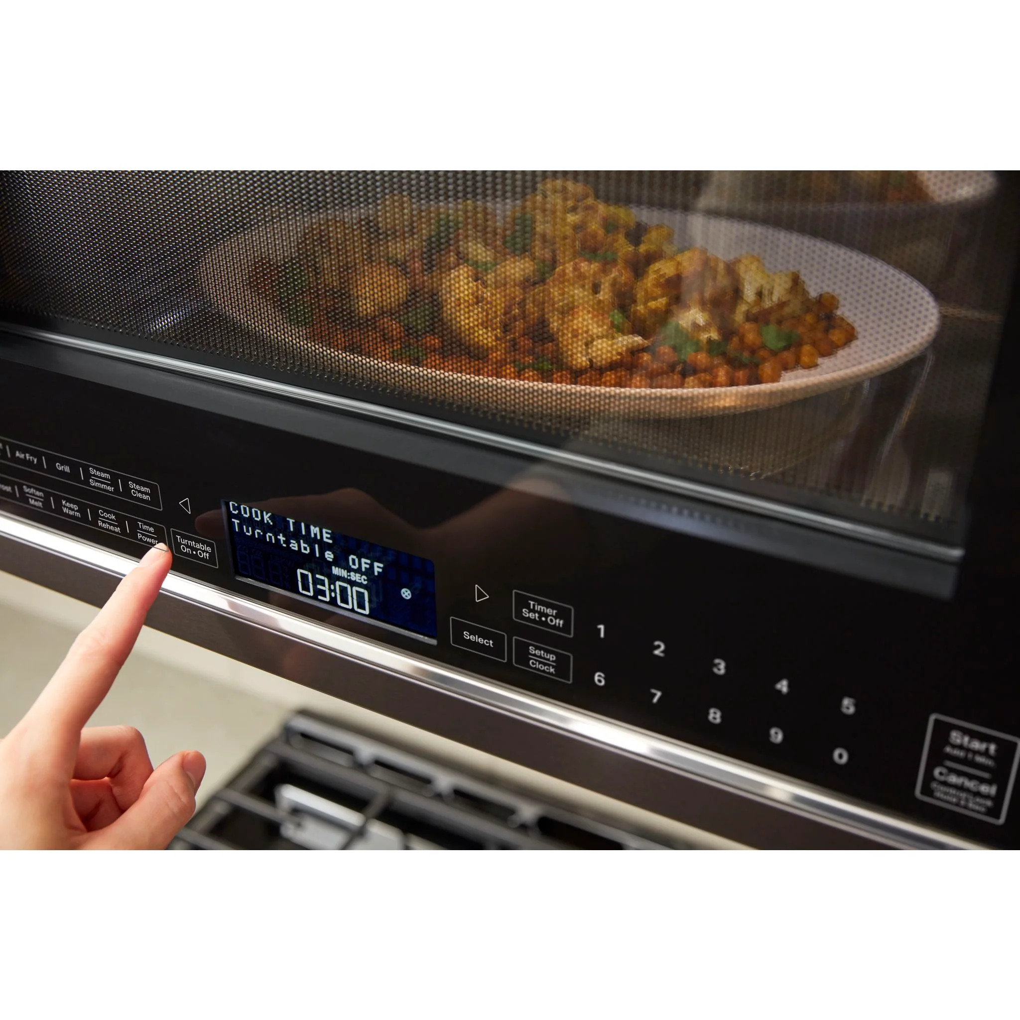 KitchenAid Over-the-Range Convection Microwave with Air Fry Mode (YKMHC319LPS) - Image 12