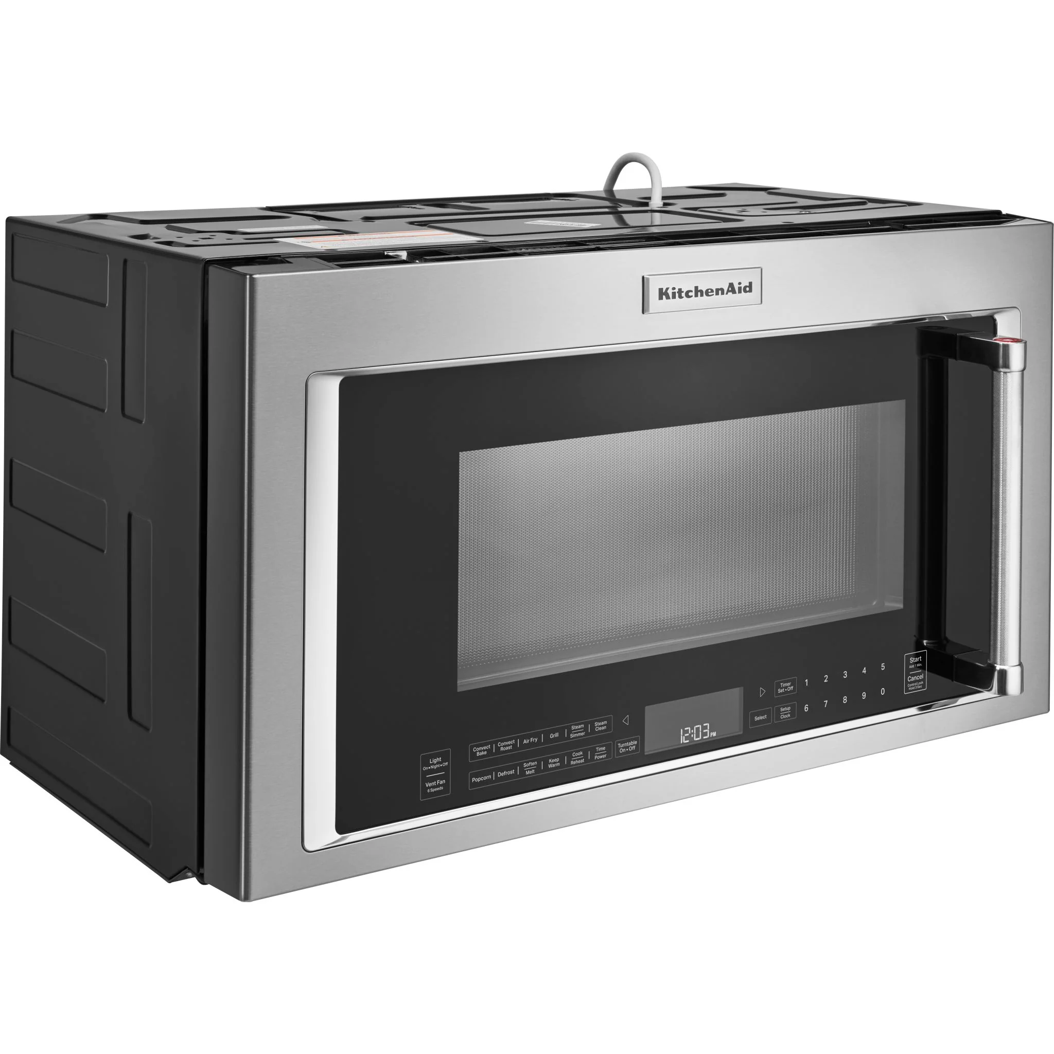 KitchenAid Over-the-Range Convection Microwave with Air Fry Mode (YKMHC319LPS) - Image 4