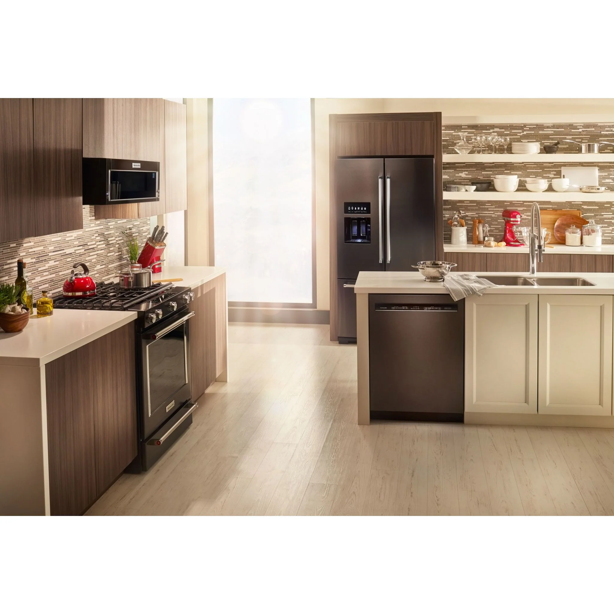 KitchenAid  900-Watt Low Profile Microwave Hood Combination (YKMLS311HBS) - Image 5