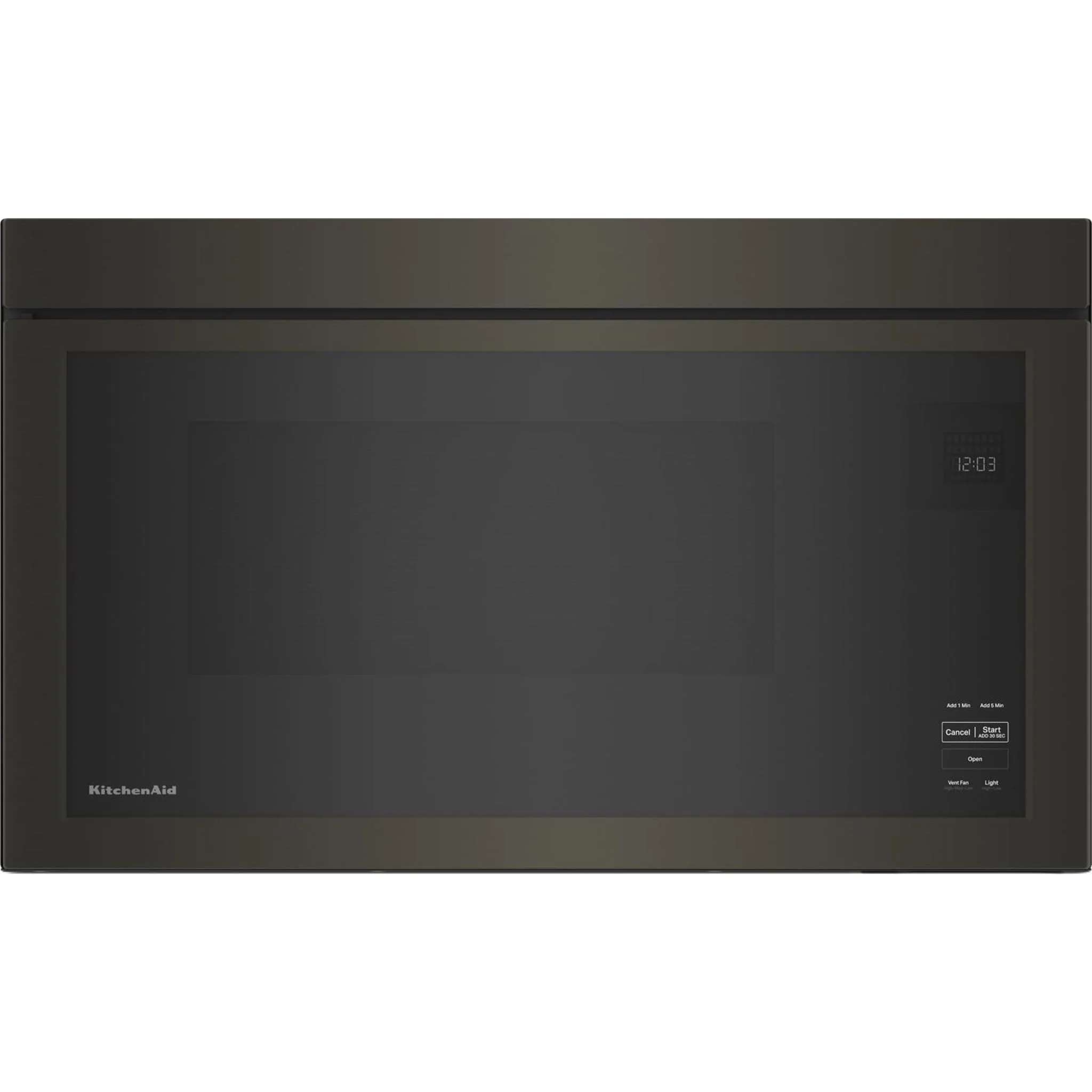 KitchenAid Over-The-Range Microwave with Flush Built-In Design - Black Stainless (YKMMF330PBS) - Image 14