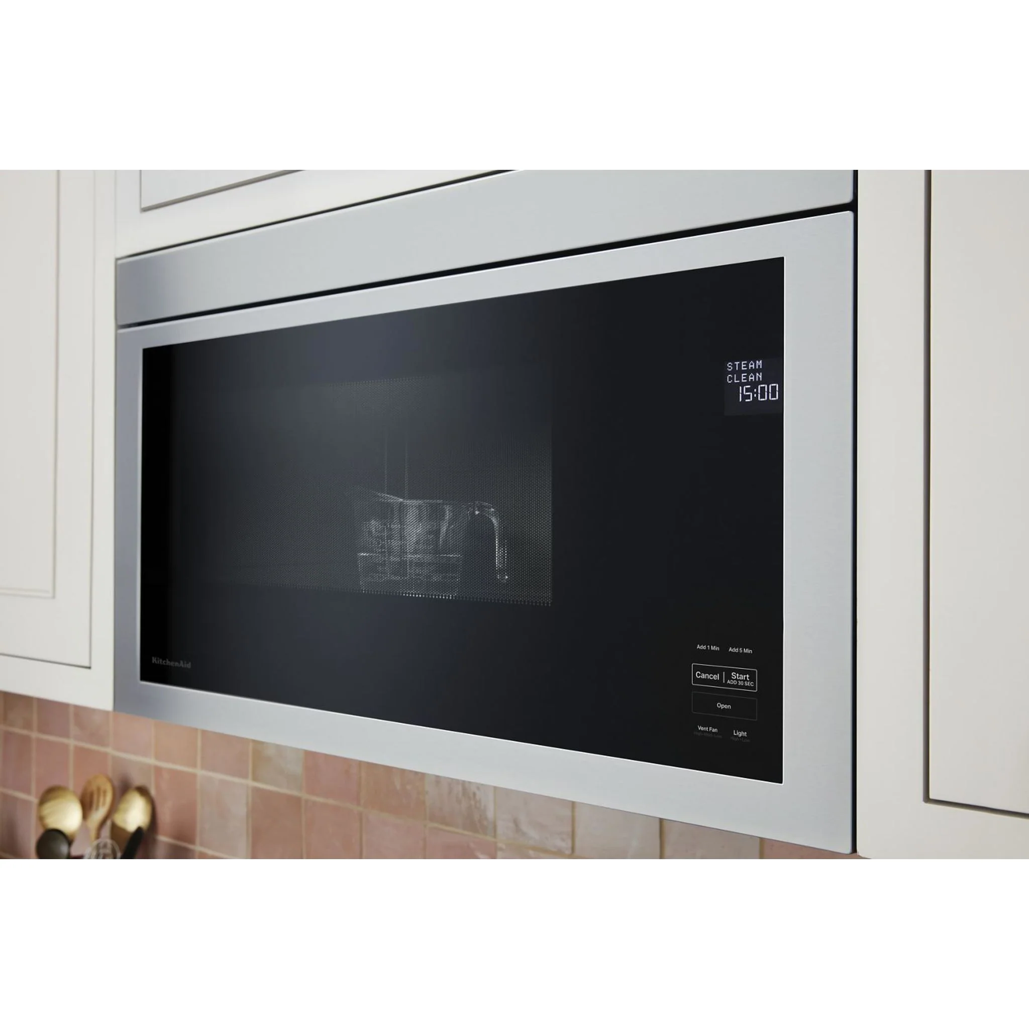 KitchenAid Over-The-Range Microwave with Flush Built-In Design -PrintShield Stainless (YKMMF330PPS) - Image 18
