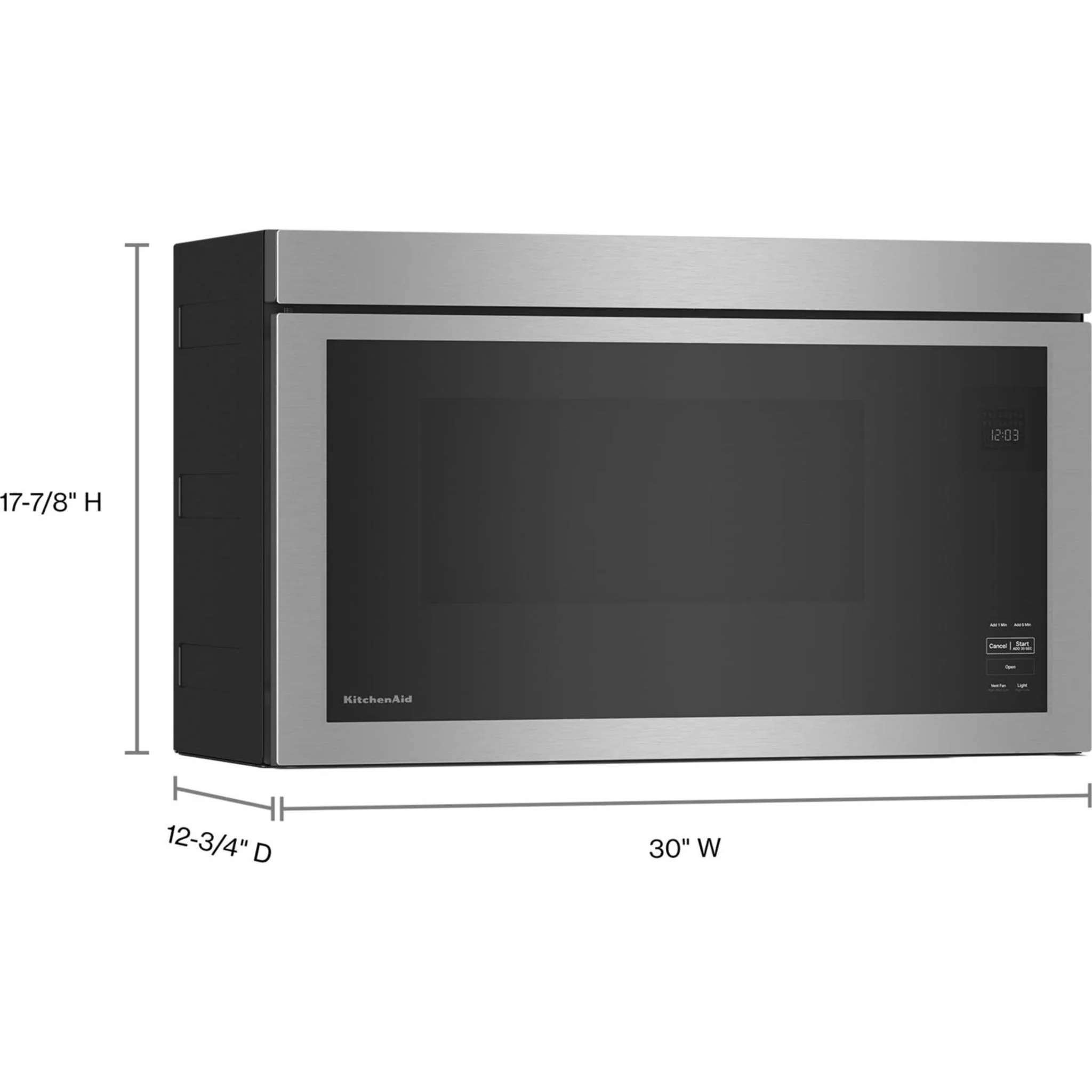 KitchenAid Over-The-Range Microwave with Flush Built-In Design -PrintShield Stainless (YKMMF330PPS) - Image 21