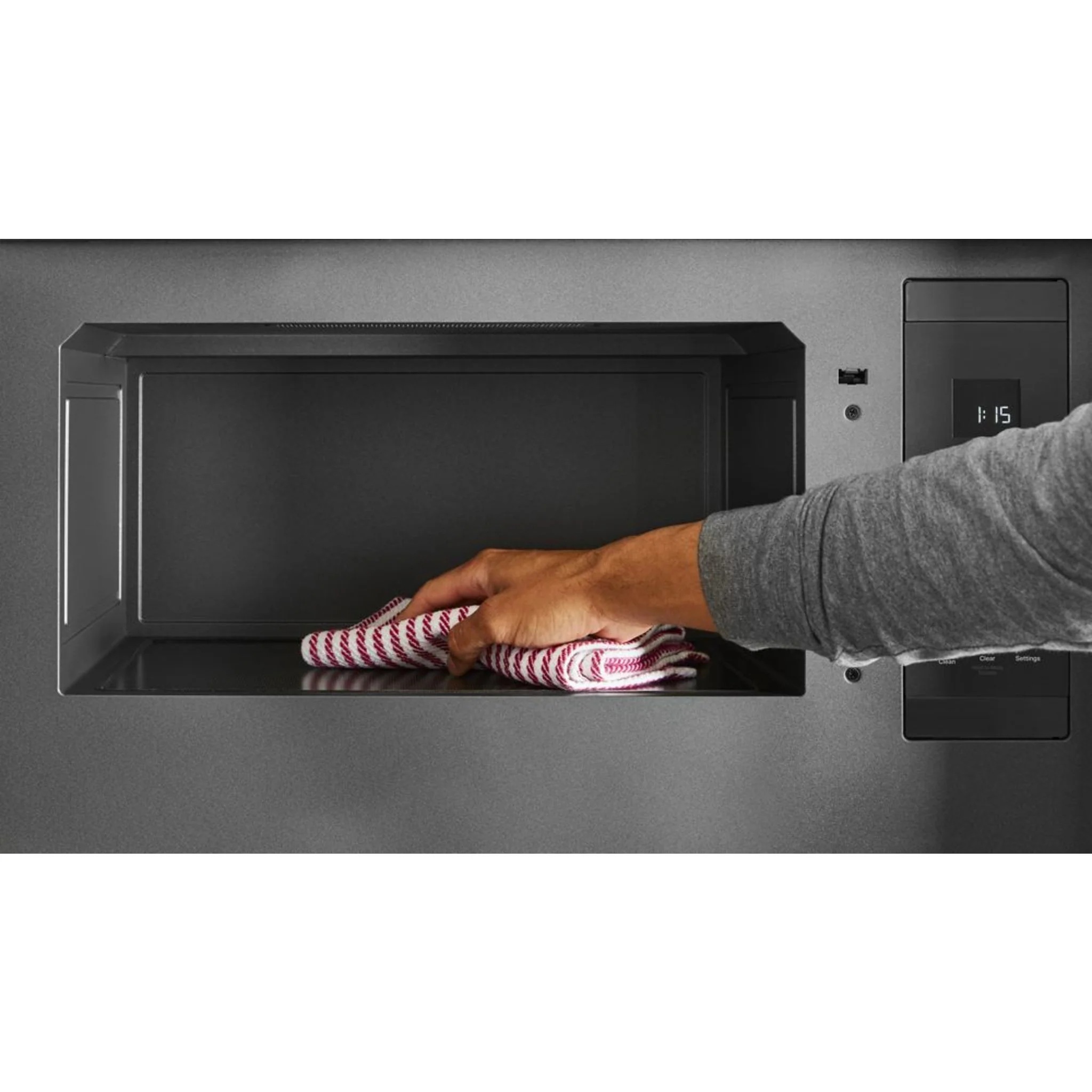 KitchenAid Over-The-Range Microwave with Flush Built-In Design -PrintShield Stainless (YKMMF330PPS) - Image 8