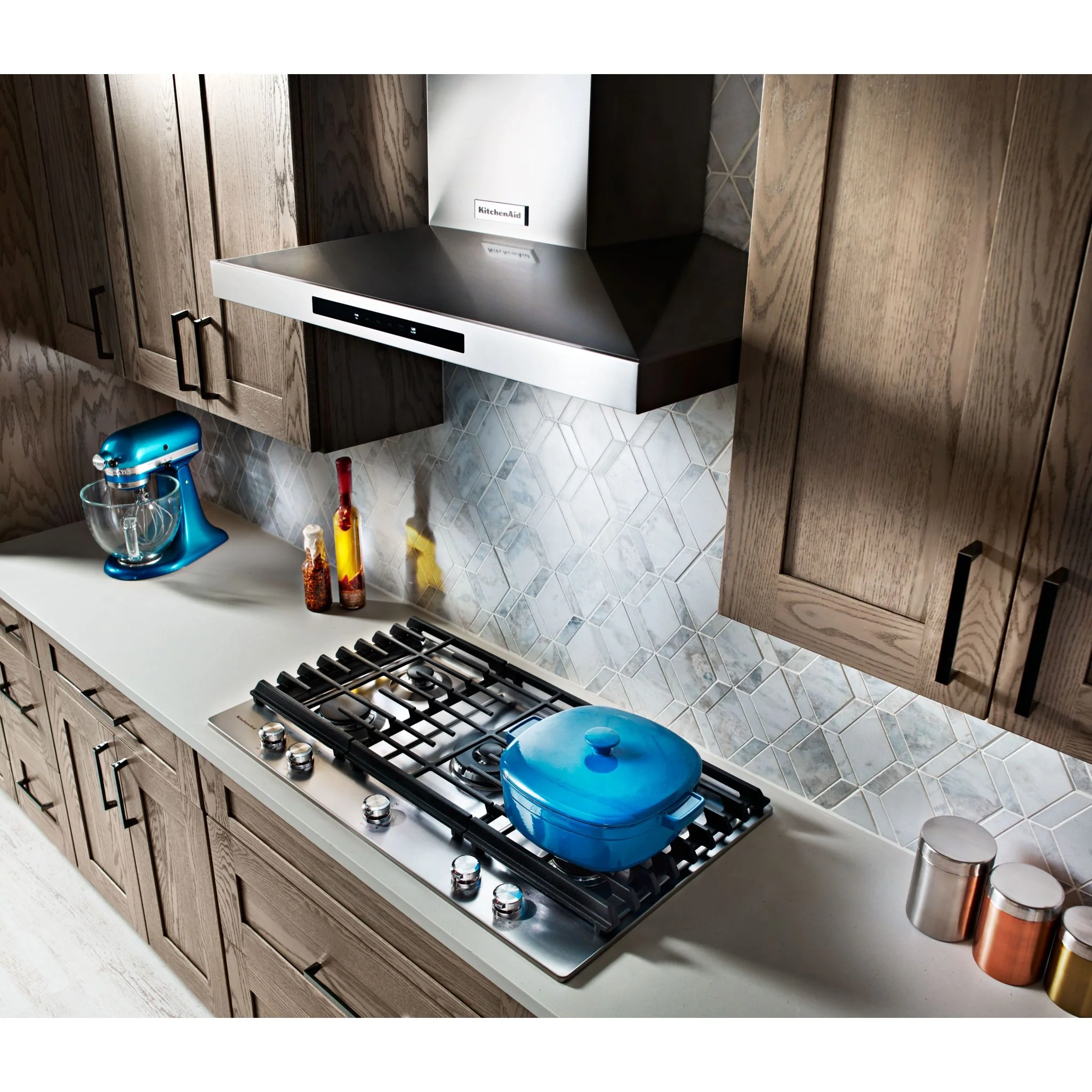 KitchenAid 36" Wall-Mount, 3-Speed Canopy Hood - Stainless Steel (KVWB606DSS) - Image 14