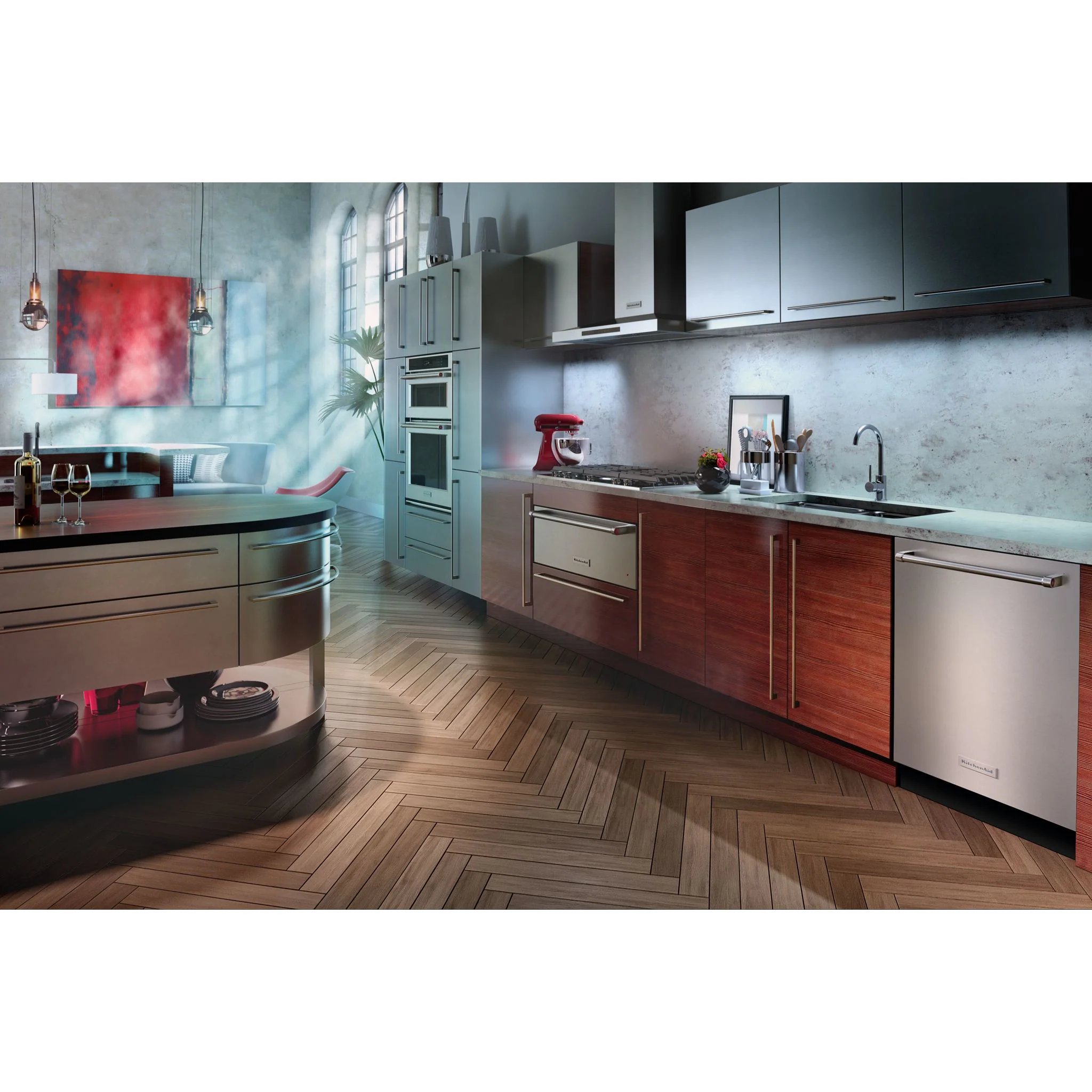 KitchenAid 36" Wall-Mount, 3-Speed Canopy Hood - Stainless Steel (KVWB606DSS) - Image 7