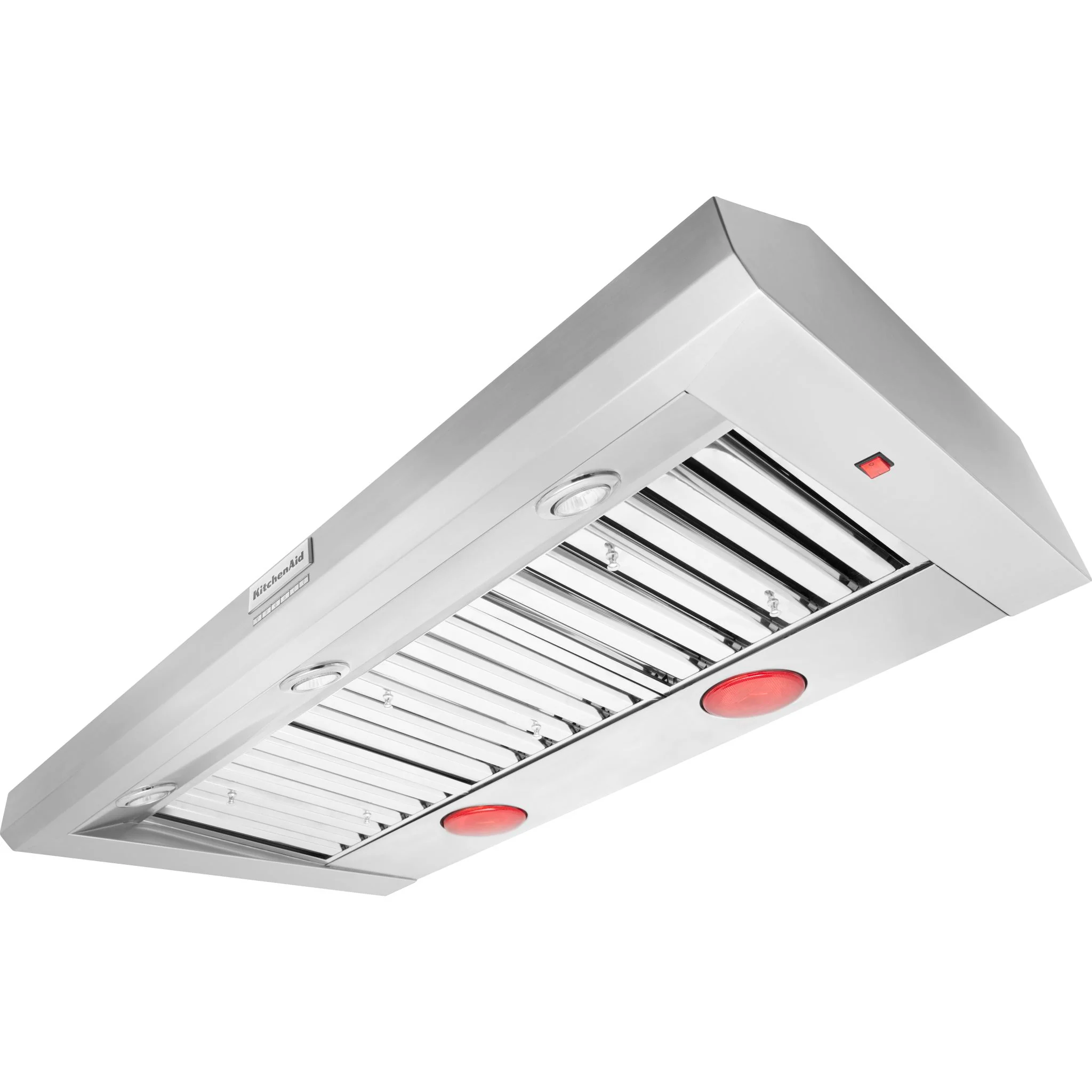 KitchenAid 48'' 585 or 1170 CFM Motor Class Commercial-Style Wall-Mount Canopy Range Hood -Stainless Steel (KVWC958KSS) - Image 7