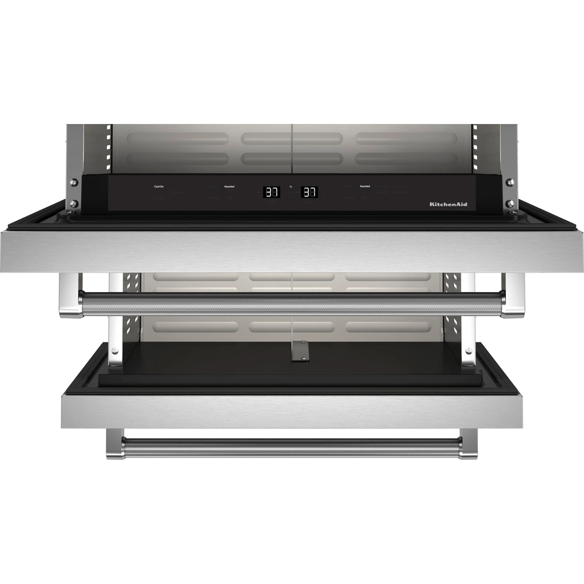 KitchenAid 24" Stainless Steel Undercounter Double-Drawer Refrigerator - Stainless Steel (KUDR204KSB) - Image 6
