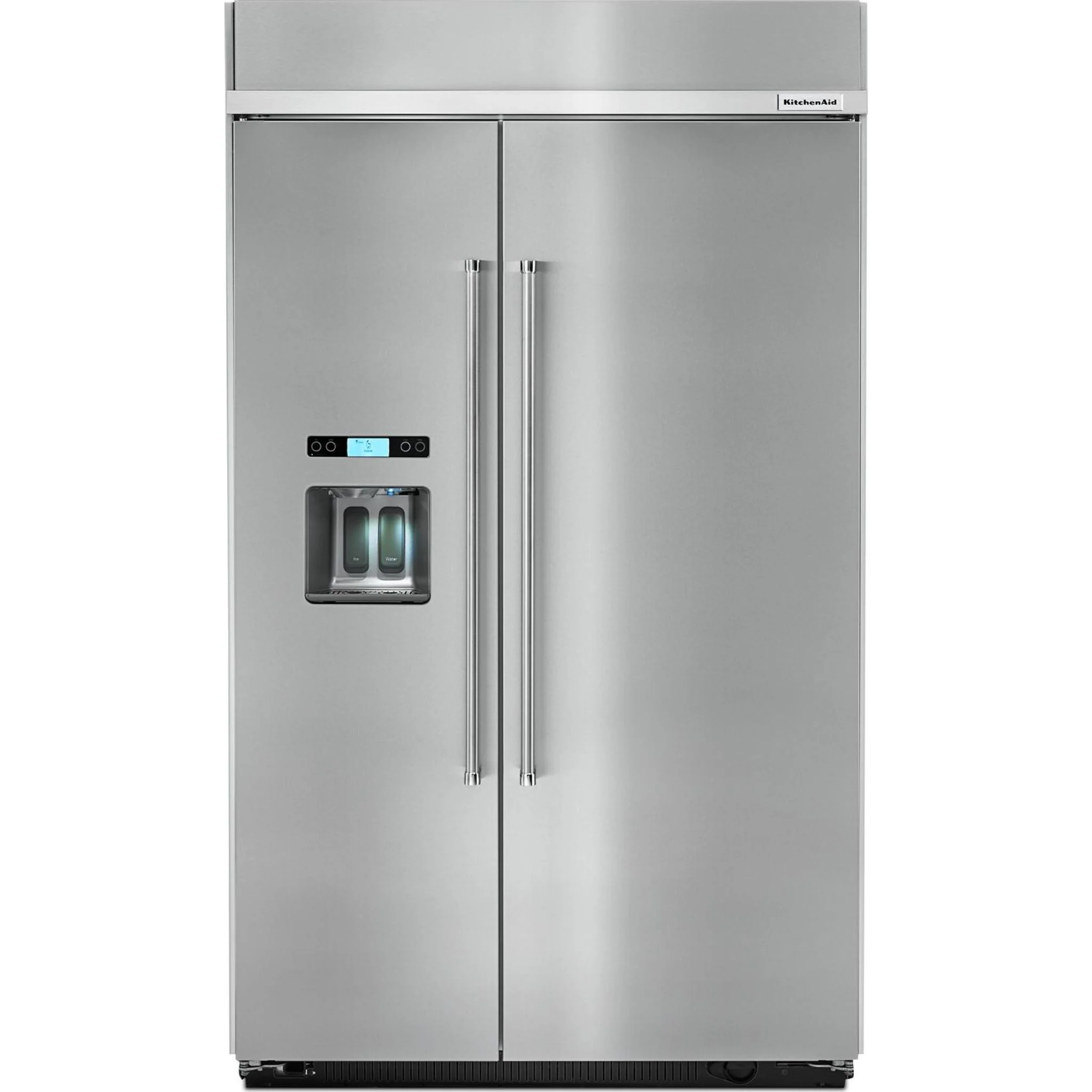 KitchenAid 29.5 cu. ft 48" Width Built-In Side by Side Refrigerator (KBSD618ESS) - Image 7
